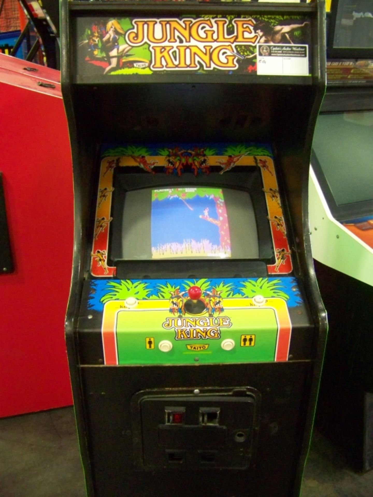 JUNGLE KING TAITO CABINET GAME ELF PCB - Image 2 of 4