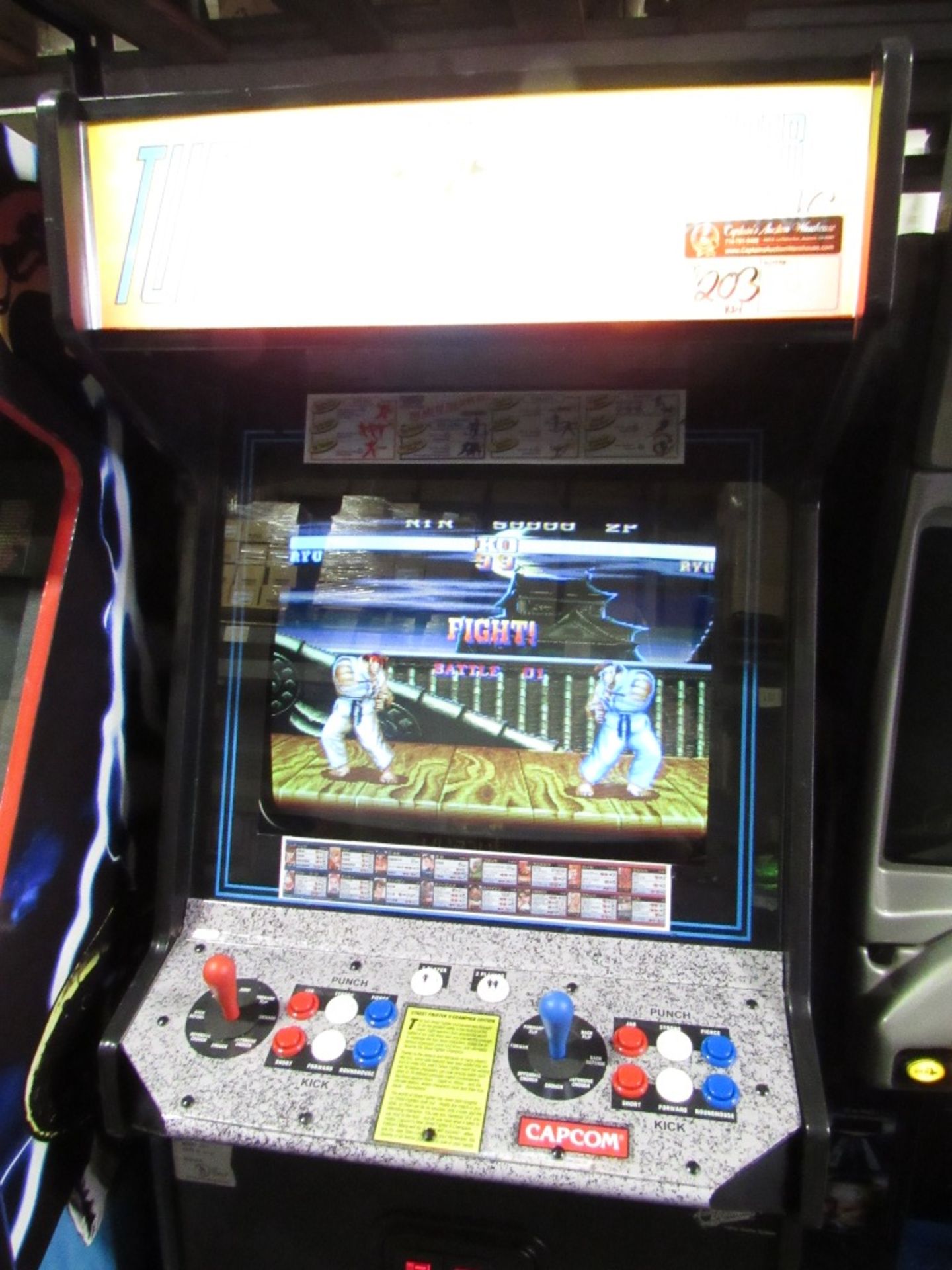 STREET FIGHTER II HYPER FIGHTING ARCADE GAME - Image 3 of 4