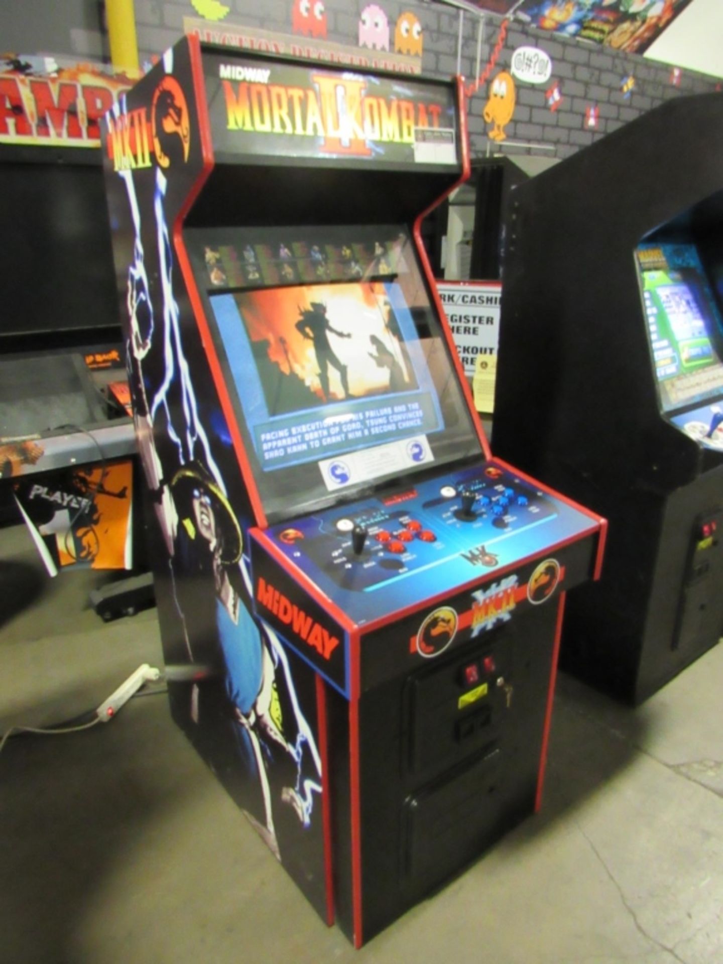 MORTAL KOMBAT II DEDICATED ARCADE GAME MIDWAY