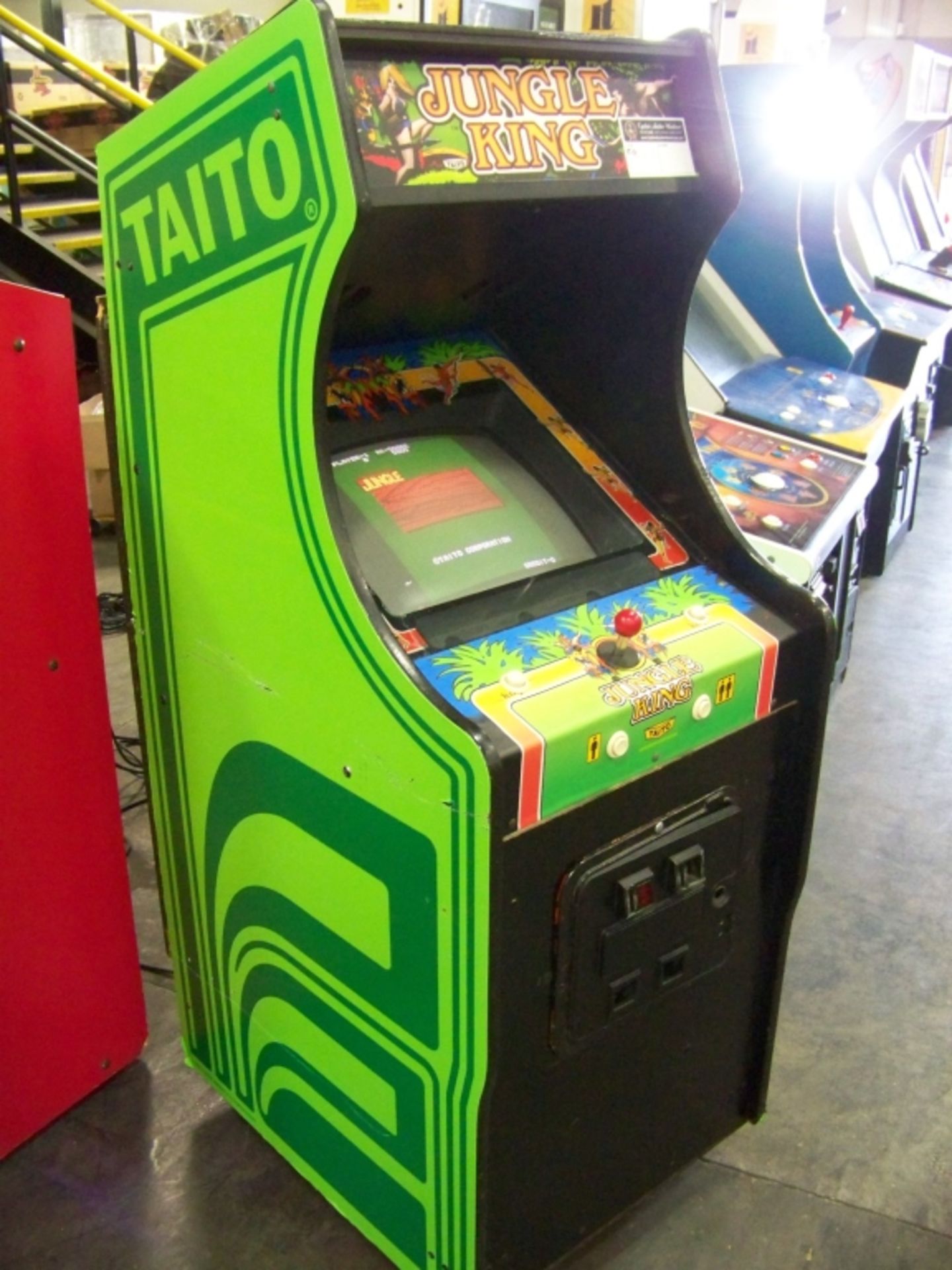 JUNGLE KING TAITO CABINET GAME ELF PCB