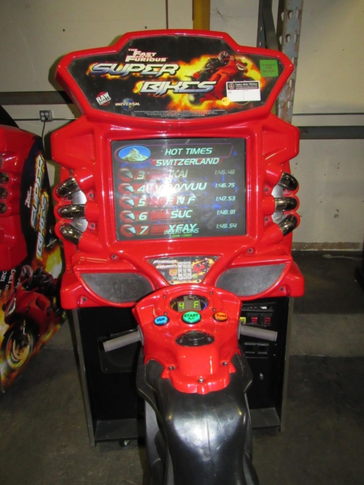 SUPER BIKES FAST & FURIOUS RACING ARCADE GAME #1 - Image 3 of 8