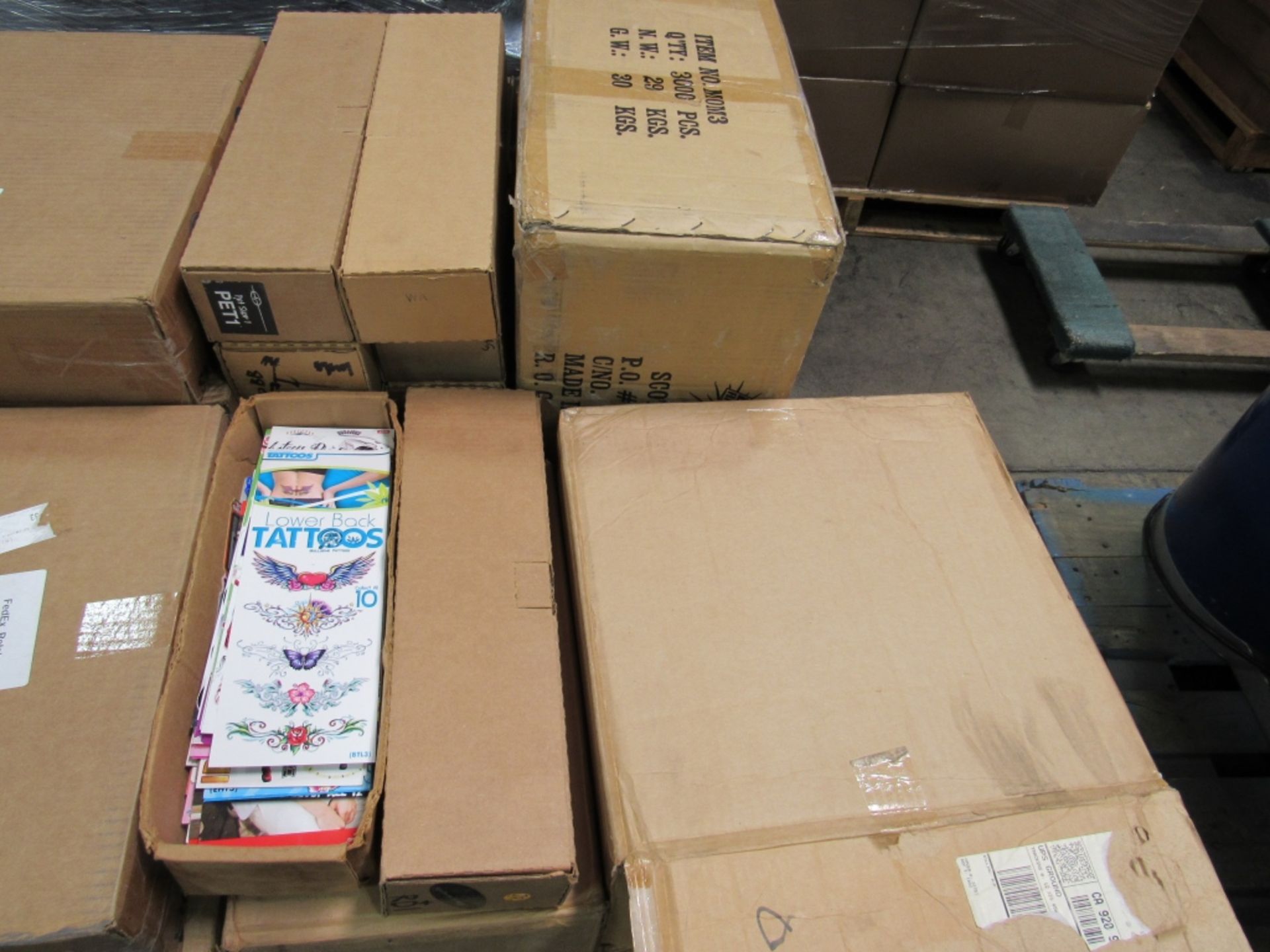 1 PALLET LOT BULK STICKERS 1000'S IN BOXES - Image 3 of 3