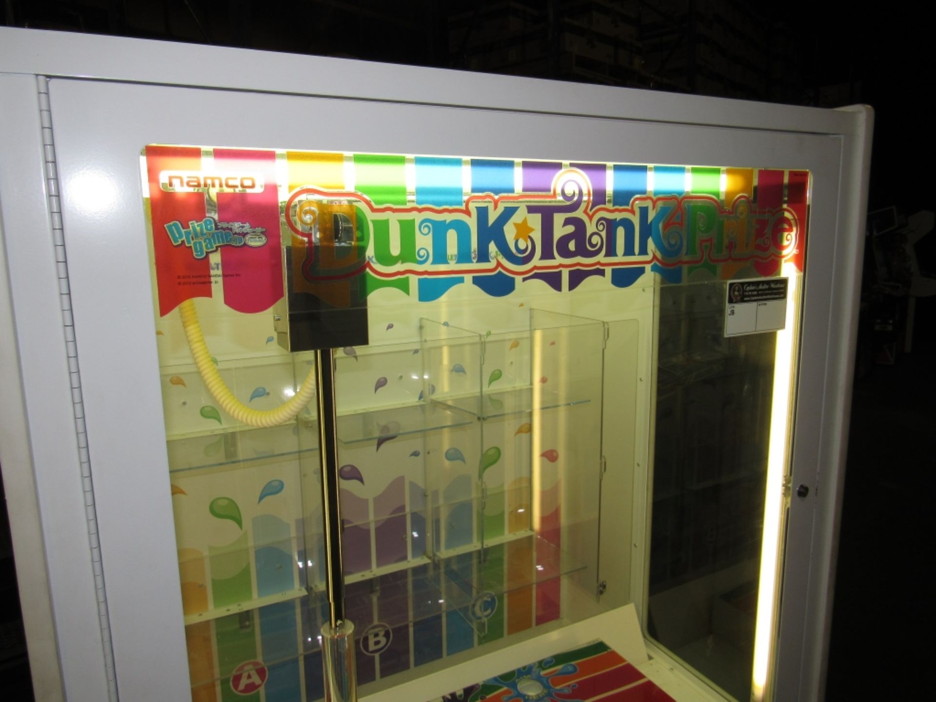 DUNK TANK INSTANT PRIZE REDEMPTION GAME NAMCO - Image 4 of 6