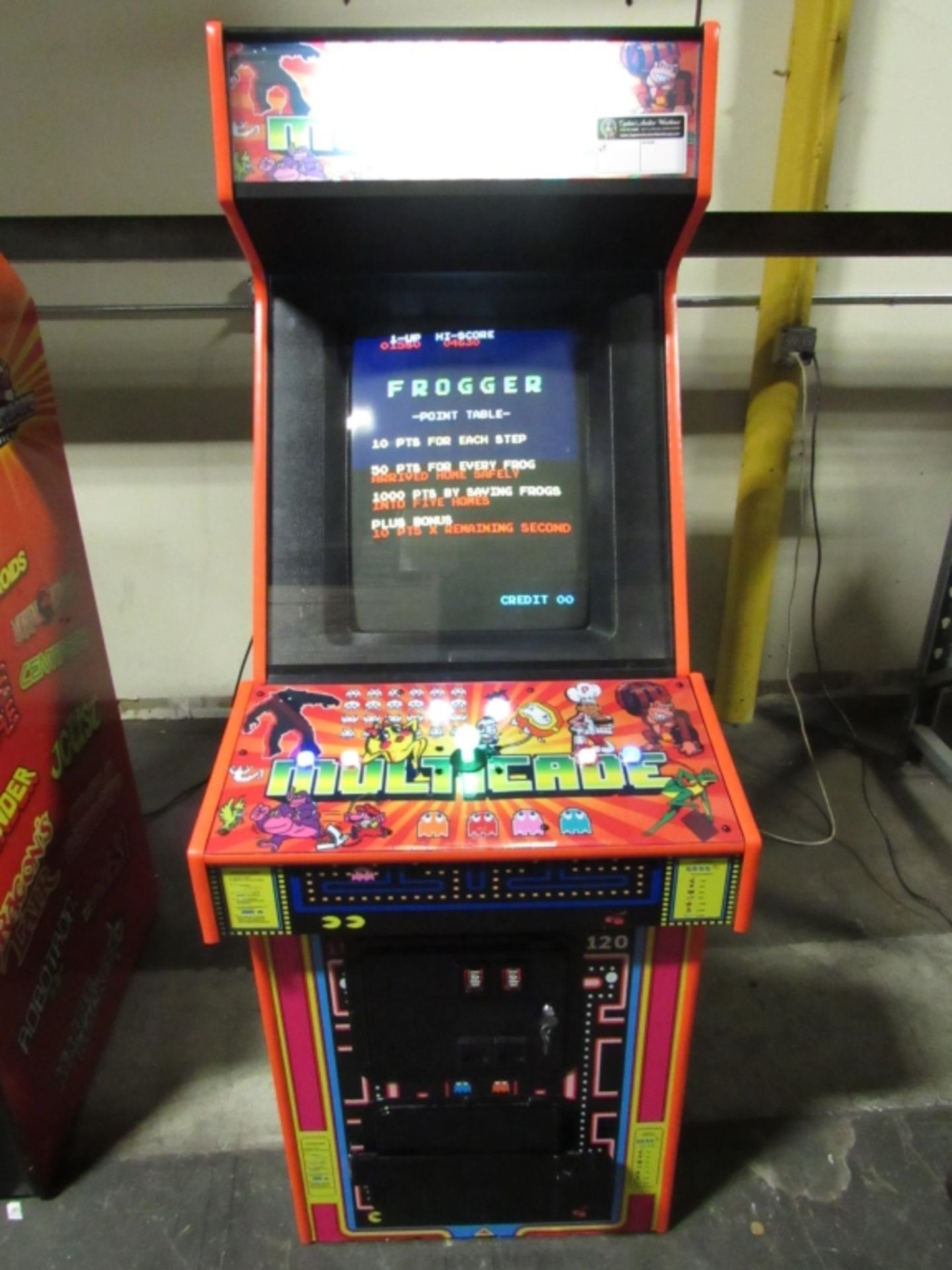 MULTICADE UPRIGHT 60 IN 1 CLASSIC ARCADE GAMES VT - Image 3 of 10