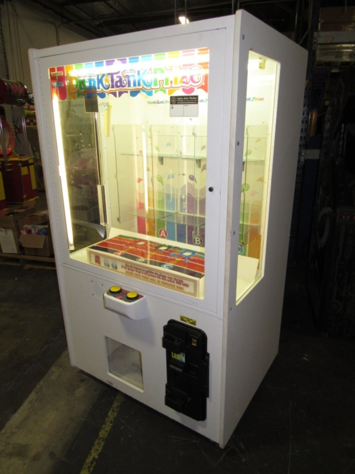 DUNK TANK INSTANT PRIZE REDEMPTION GAME NAMCO - Image 2 of 6