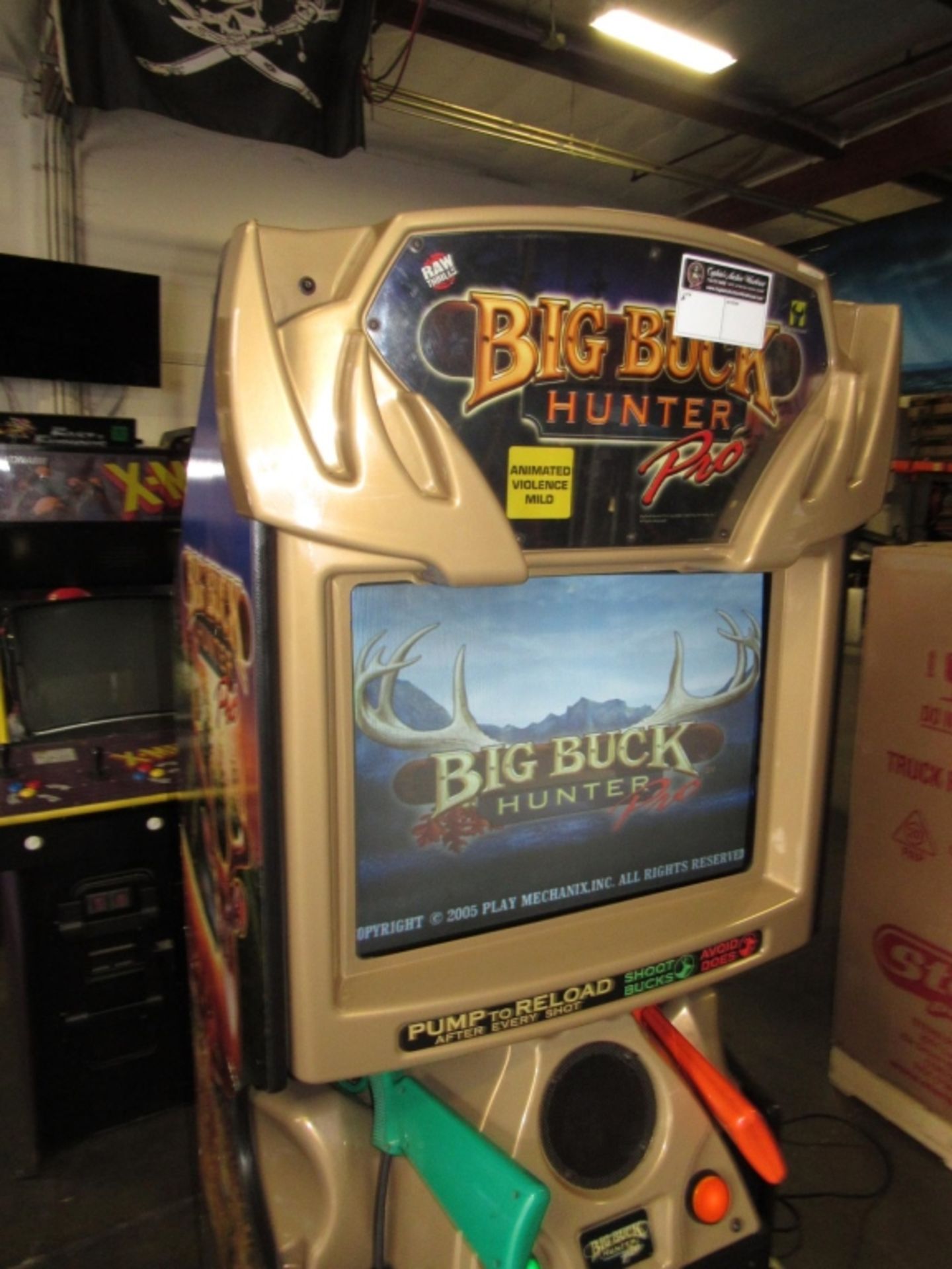 BIG BUCK HUNTER PRO SHOOTER ARCADE GAME