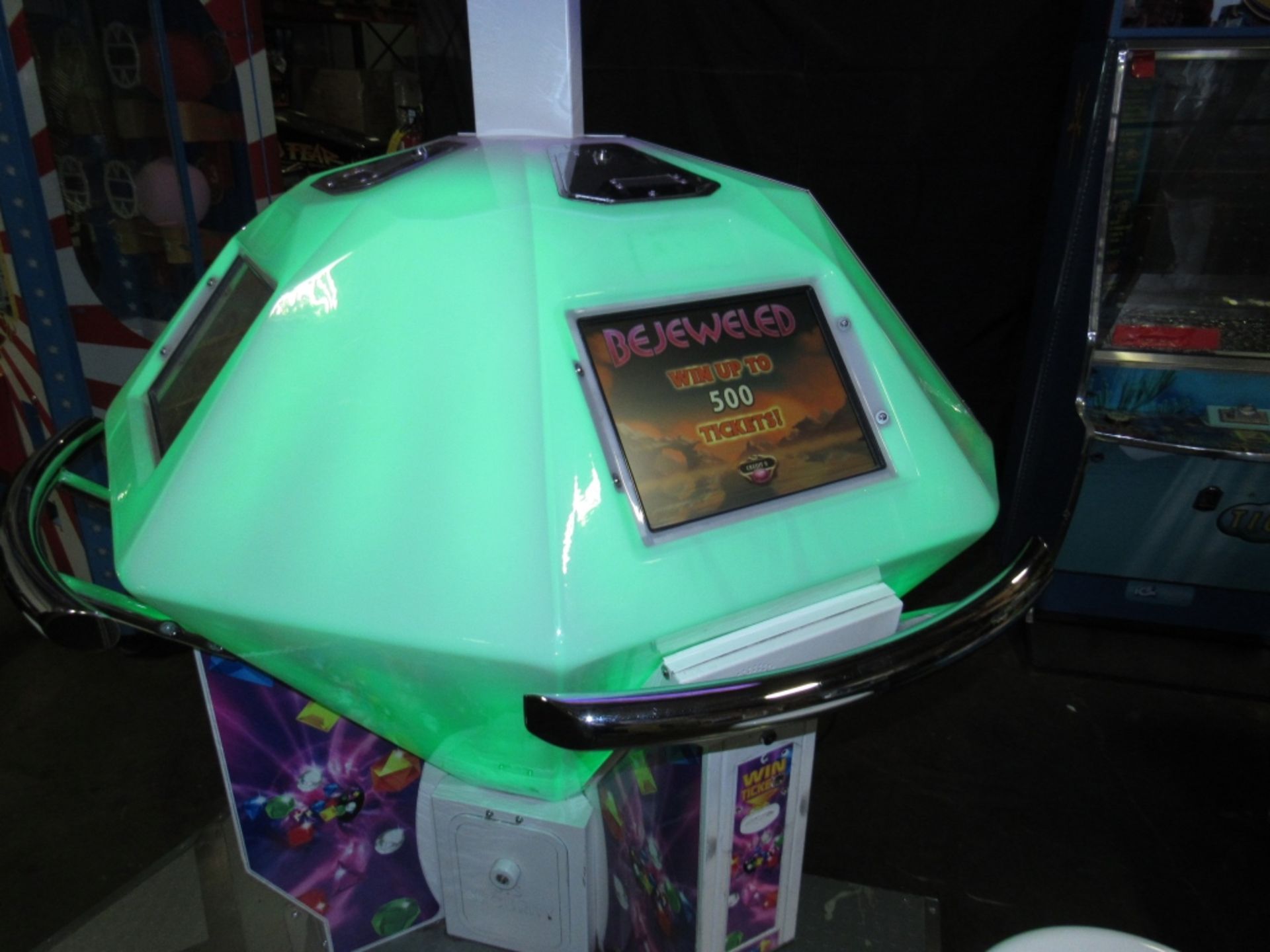 BEJEWELED UPRIGHT DELUXE ARCADE GAME - Image 8 of 10