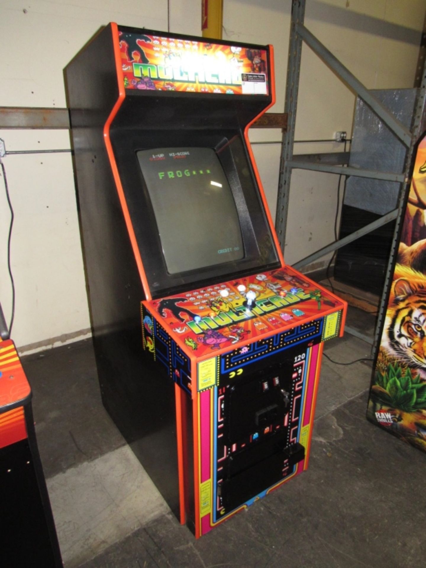 MULTICADE UPRIGHT 60 IN 1 CLASSIC ARCADE GAMES VT