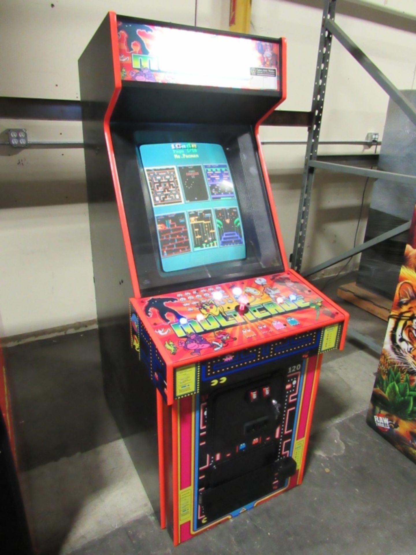 MULTICADE UPRIGHT 60 IN 1 CLASSIC ARCADE GAMES VT - Image 8 of 10