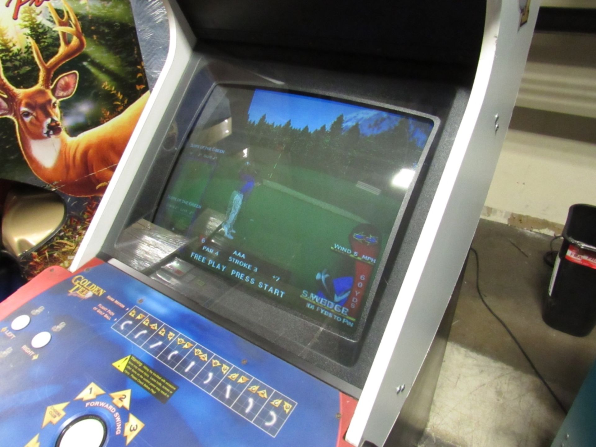 GOLDEN TEE FORE! 2005 GOLF SPORTS ARCADE GAME - Image 2 of 6