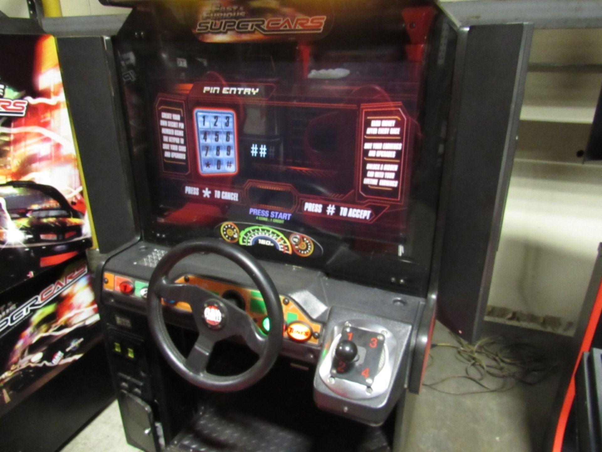 SUPER CARS FAST & FURIOUS RACING ARCADE GAME - Image 4 of 6