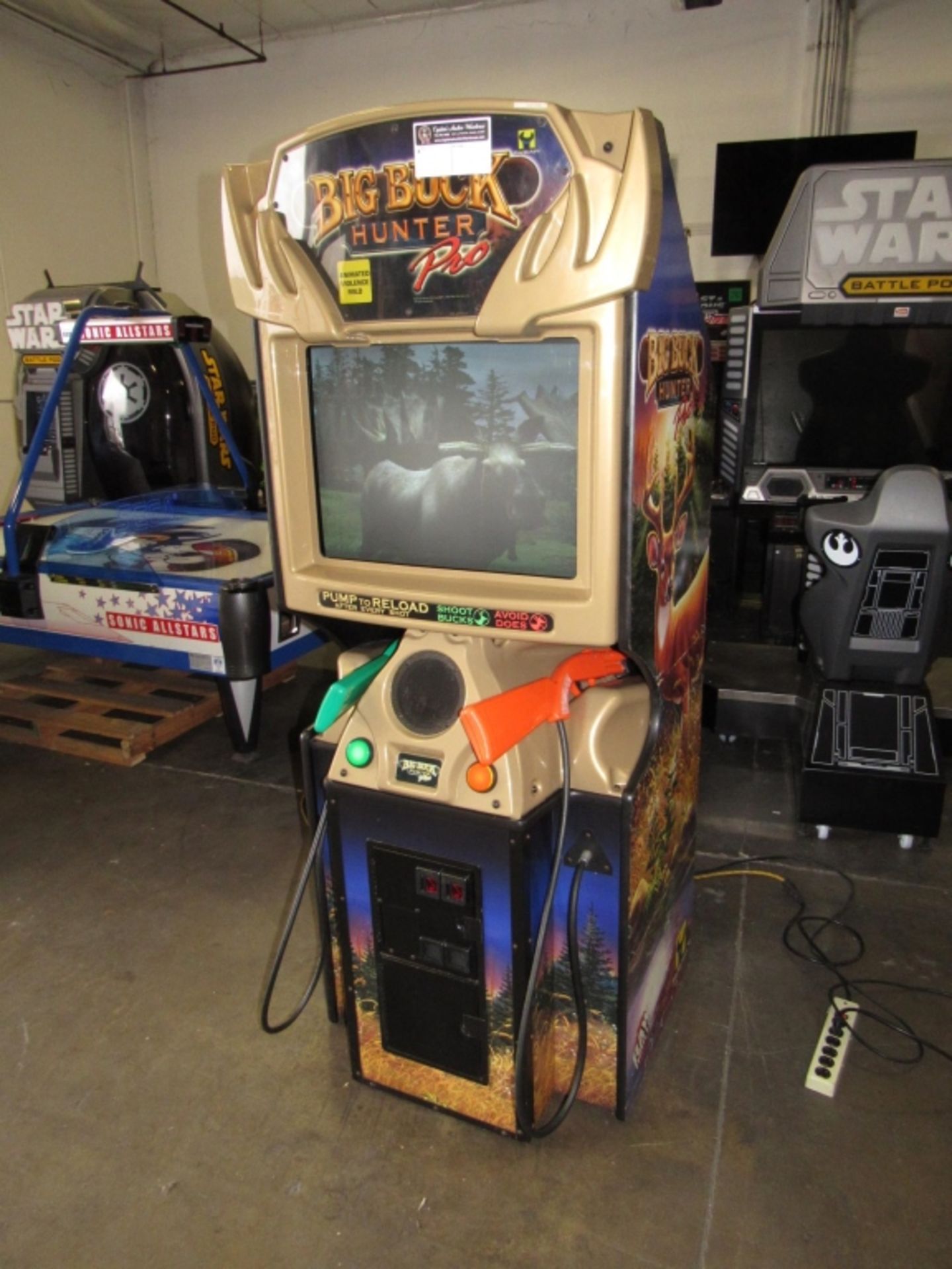 BIG BUCK HUNTER PRO SHOOTER ARCADE GAME - Image 3 of 4