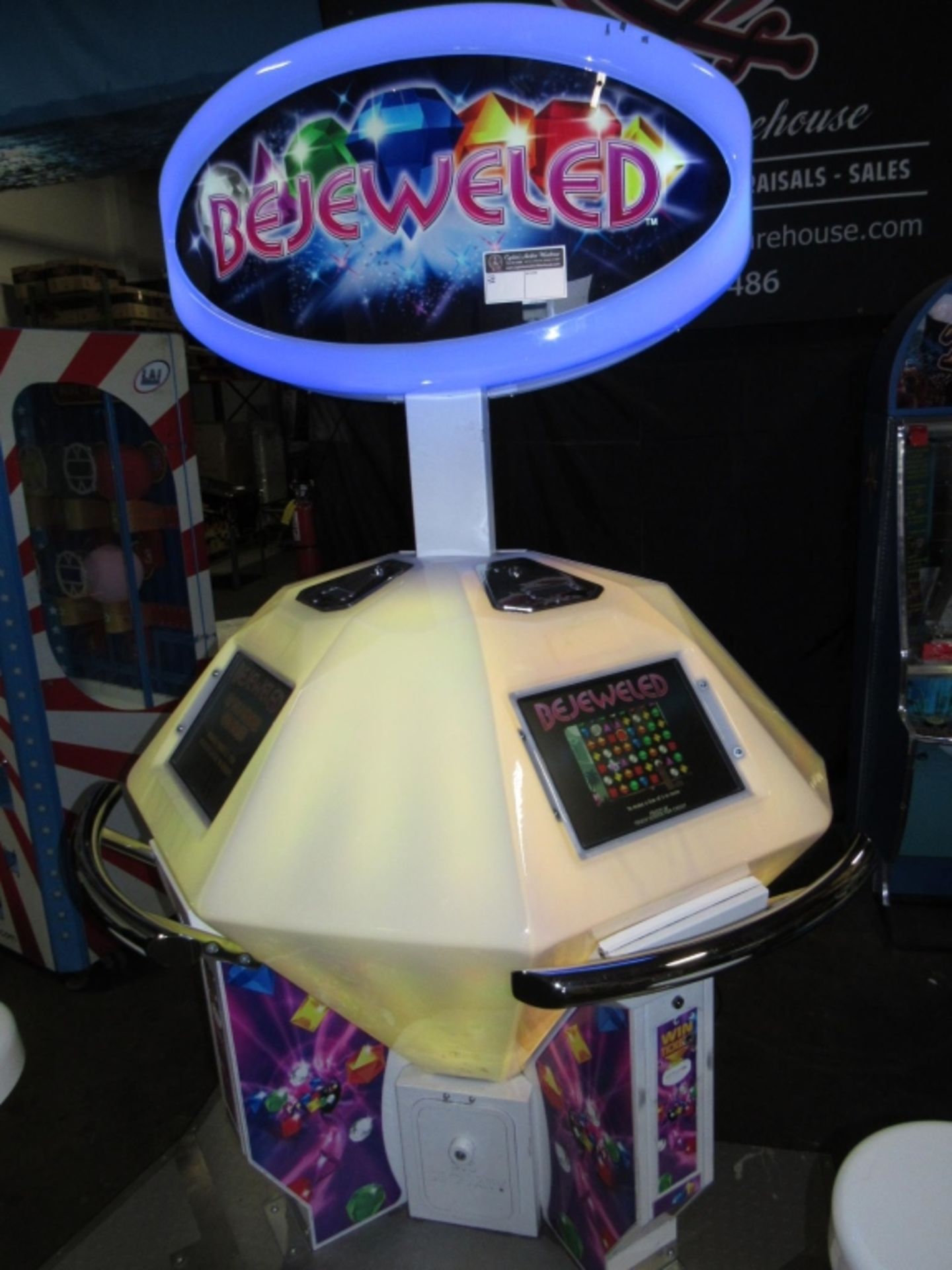 BEJEWELED UPRIGHT DELUXE ARCADE GAME - Image 3 of 10