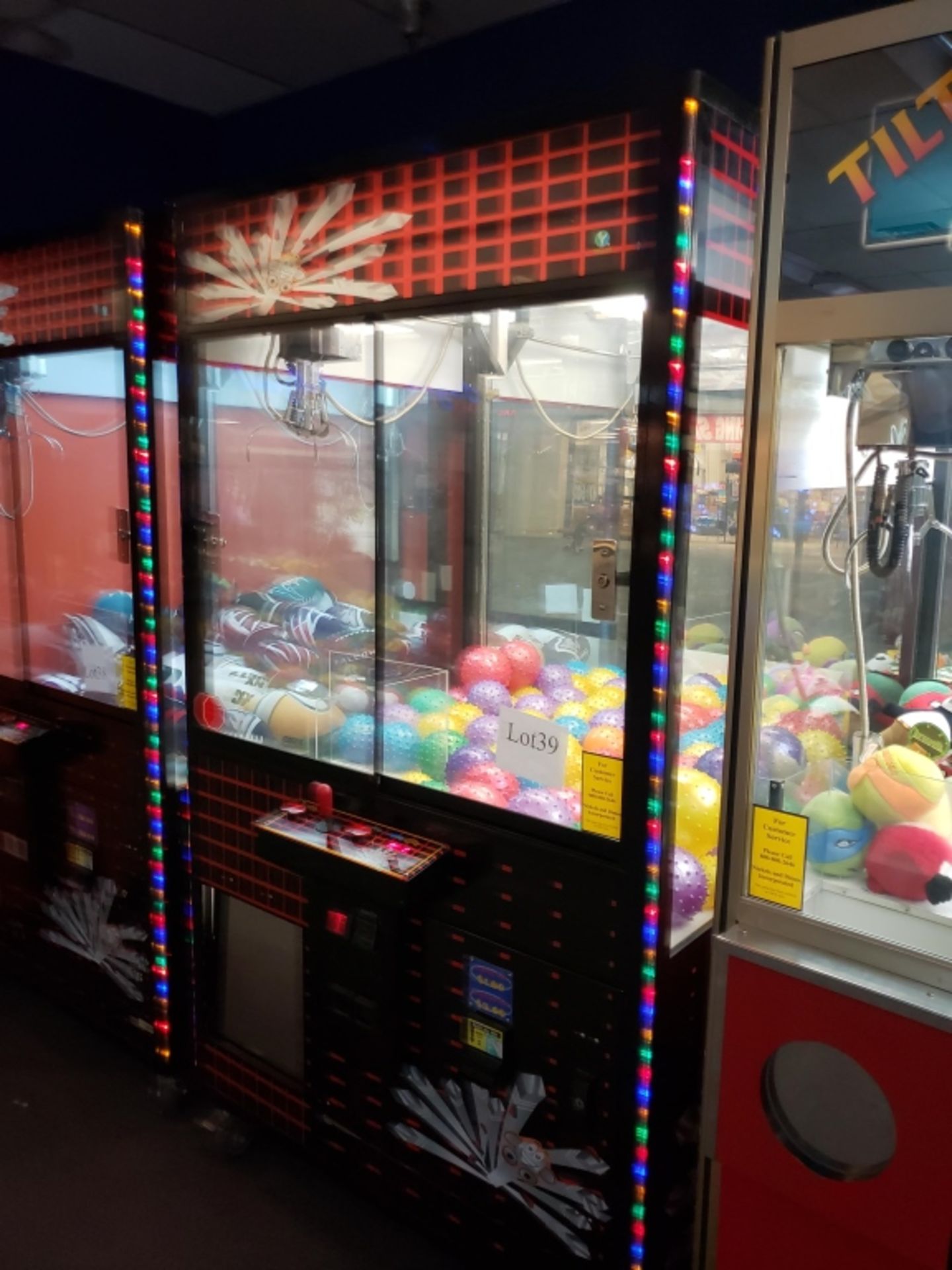 45" PLUSH CLAW CRANE MACHINE