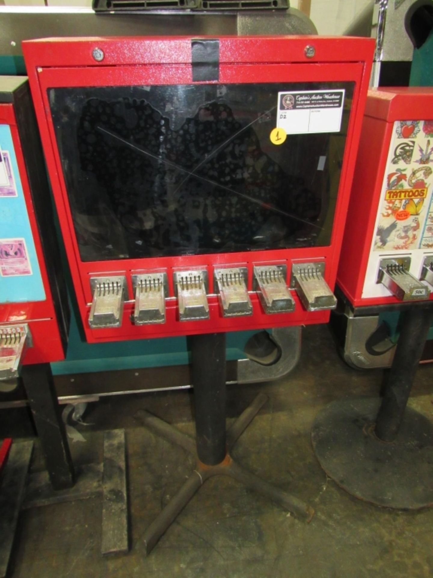 STICKER MAGIC TATTOO STICKER VENDING STAND #1