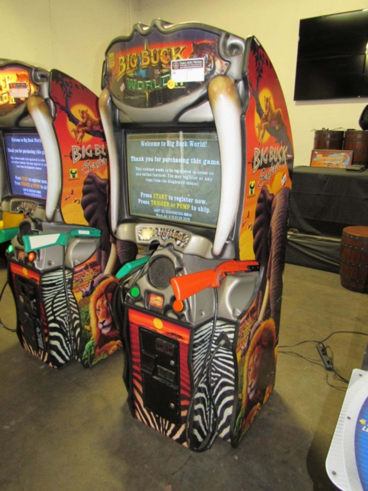 BIG BUCK WORLD SHOOTER ARCADE GAME RAW THRILLS #2 - Image 5 of 5