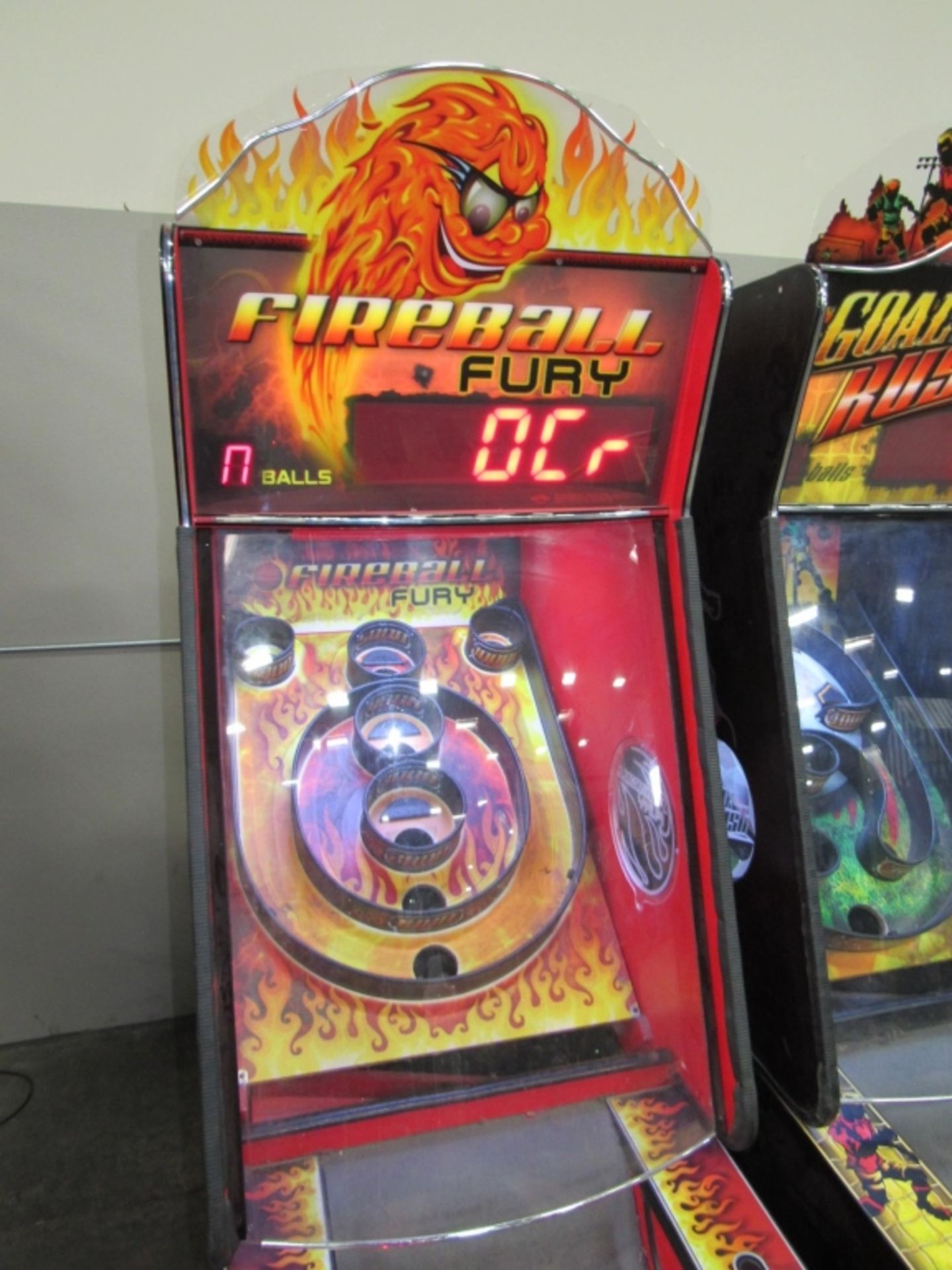 FIREBALL FURY ALLEY ROLLER TICKET REDEMPTION GAME - Image 2 of 3