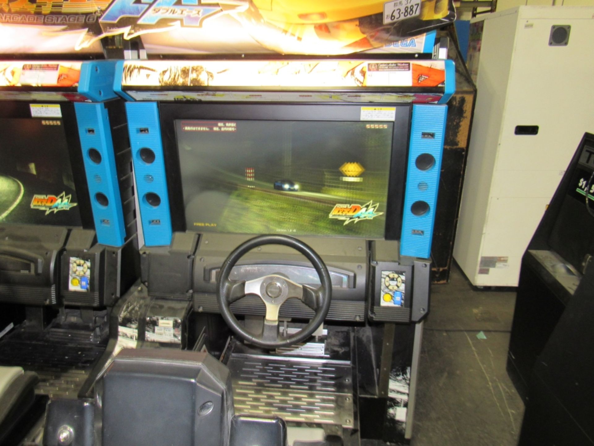 INITIAL D6 DRIVER RACING ARCADE GAME SEGA #1 - Image 3 of 5