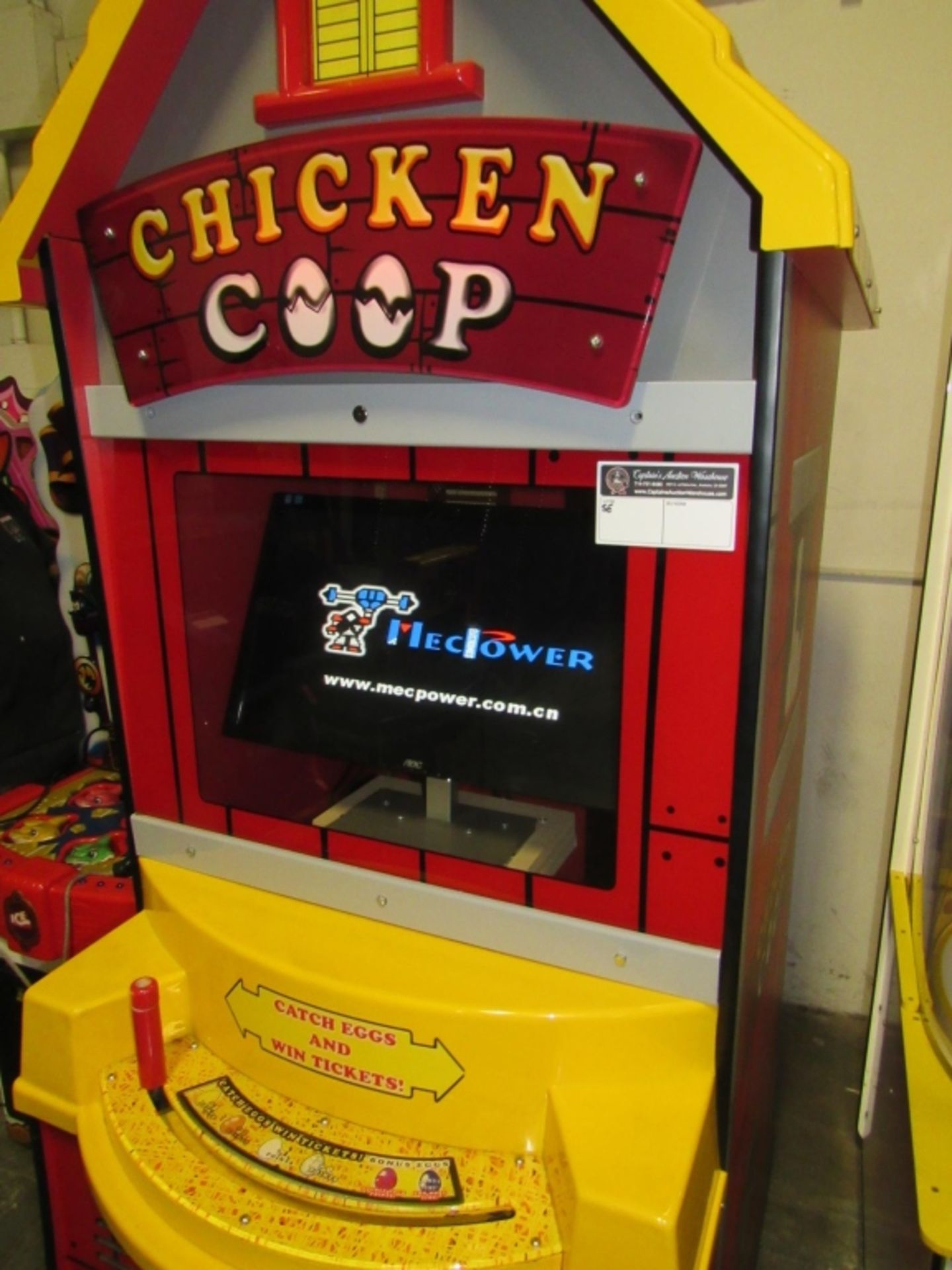 CHICKEN COOP LCD TICKET REDEMPTION GAME ICE - Image 5 of 5