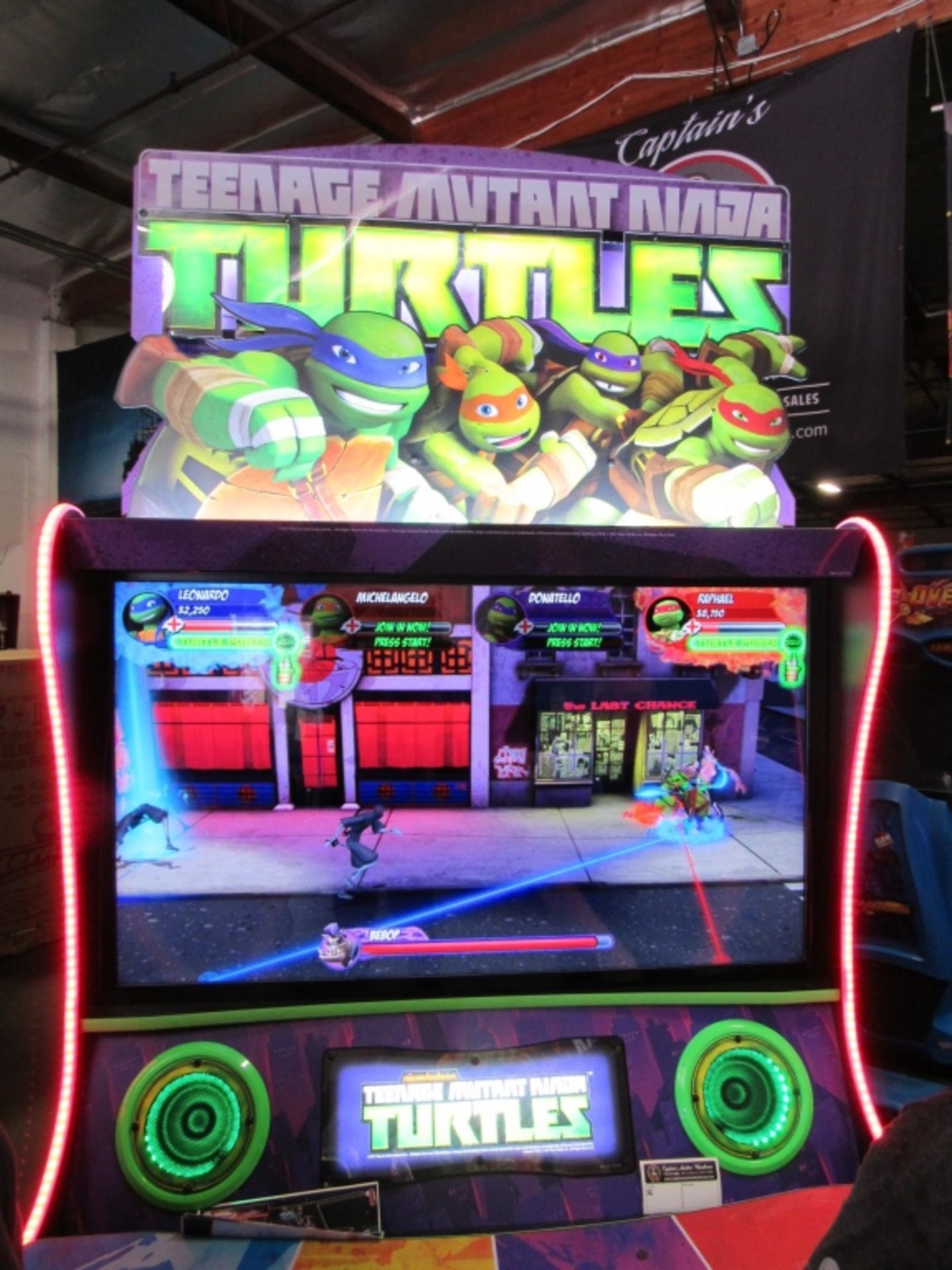 TEENAGE MUTANT NINJA TURTLES ARCADE BRAND NEW!! - Image 7 of 9