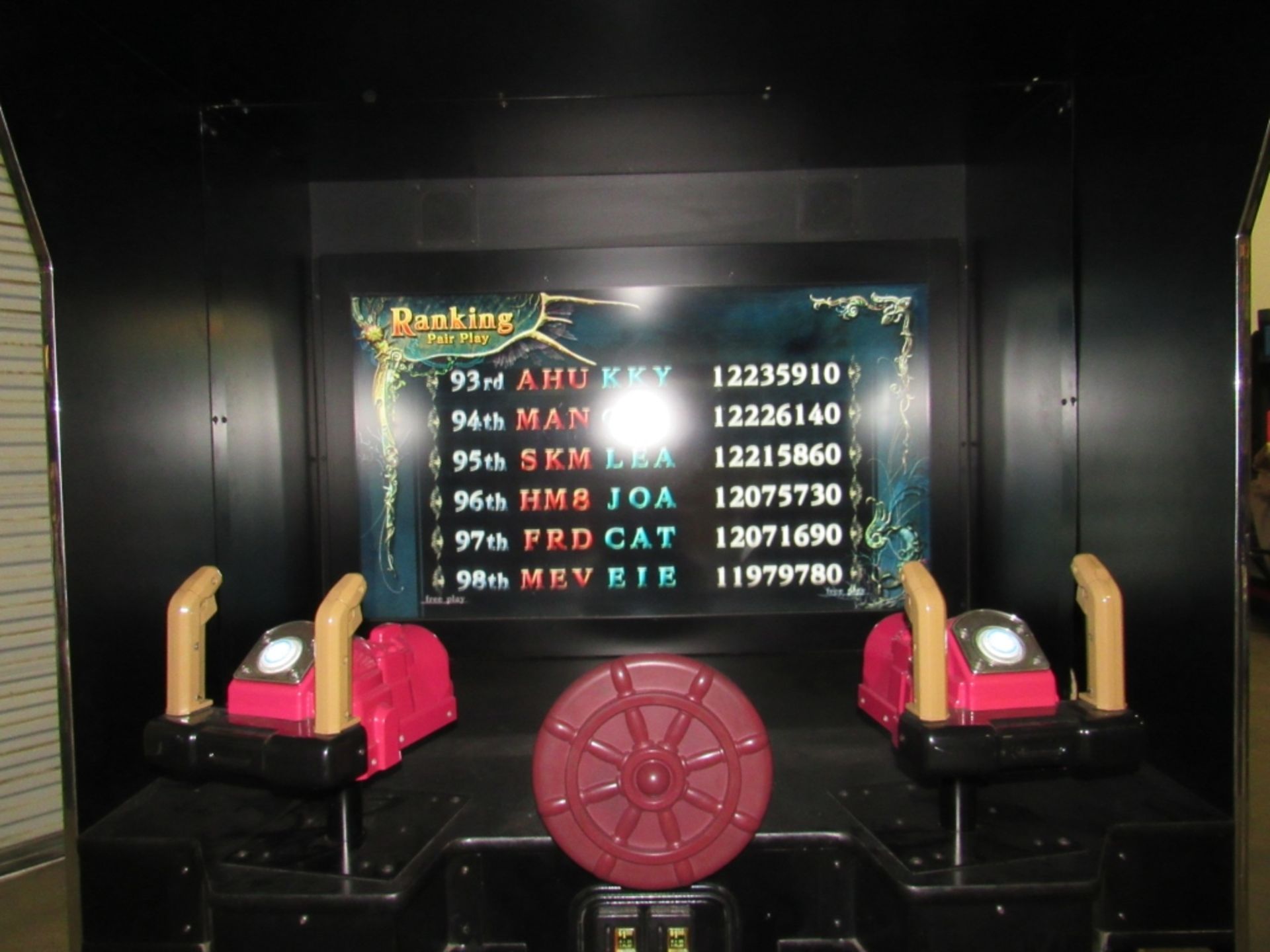 DEADSTORM PIRATES DELUXE FIXED GUN ARCADE GAME - Image 7 of 12