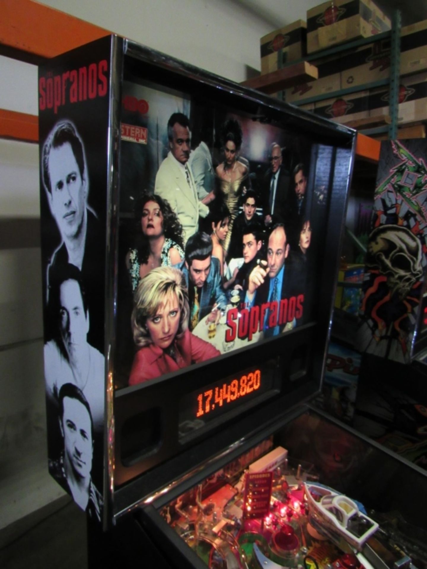 THE SOPRANO'S PINBALL MACHINE HUO STERN INC. - Image 5 of 10