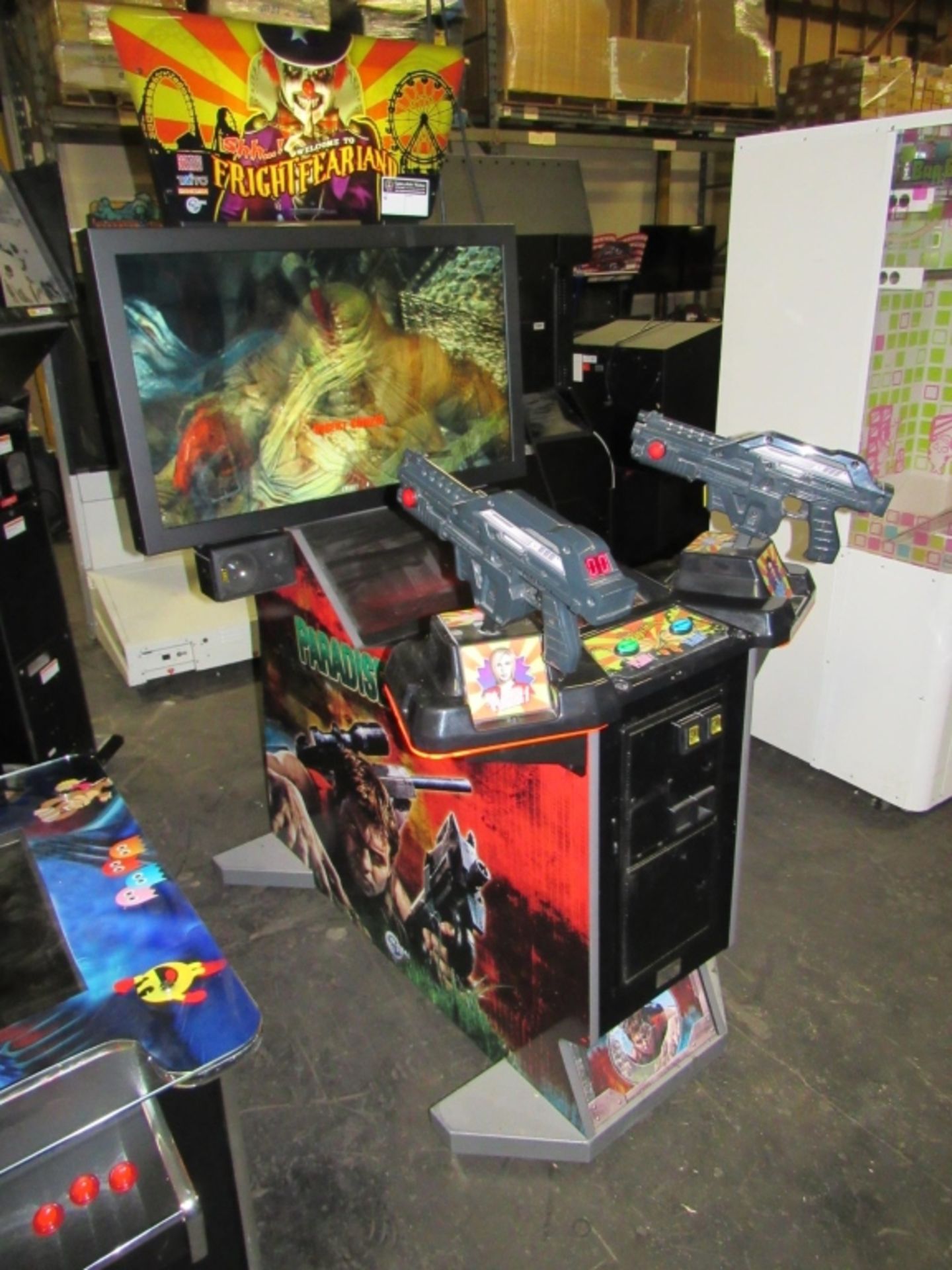 FRIGHT FEARLAND 42" LCD FIXED GUN ARCADE GAME - Image 7 of 7