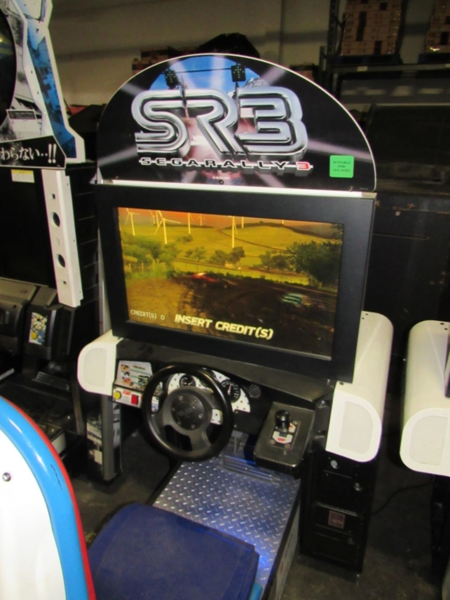 SEGA RALLY 3 DX 40" LCD RACING ARCADE GAME SEGA - Image 3 of 7