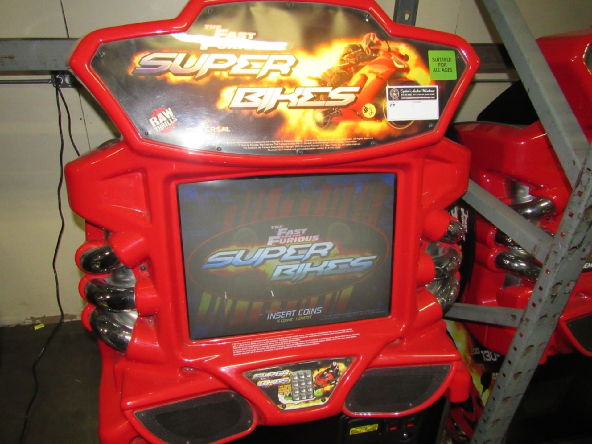 SUPER BIKE FAST & FURIOUS RACING ARCADE GAME #2 - Image 7 of 7