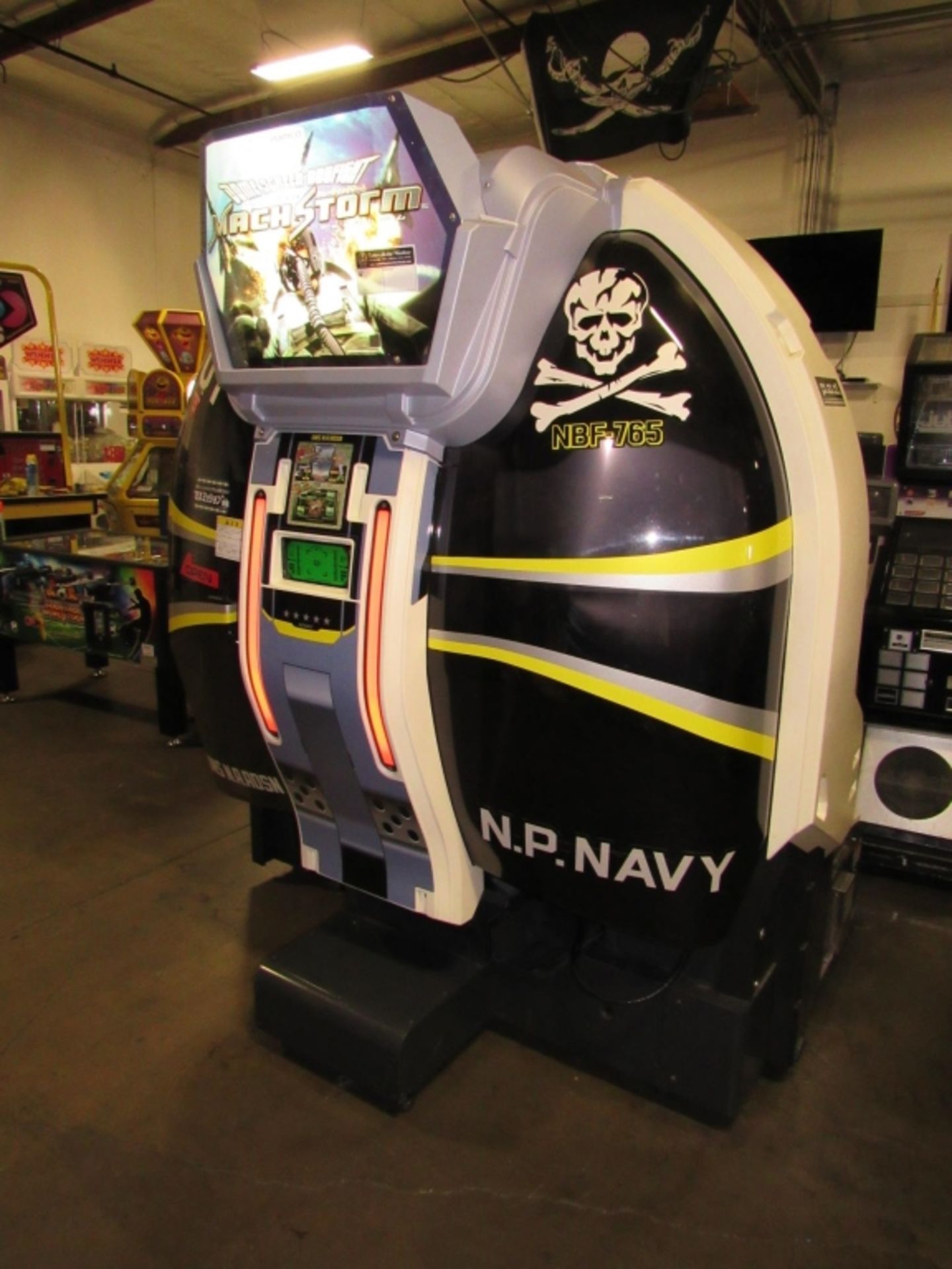 MACH STORM DX DOME JET FIGHTER ARCADE NAMCO - Image 9 of 9