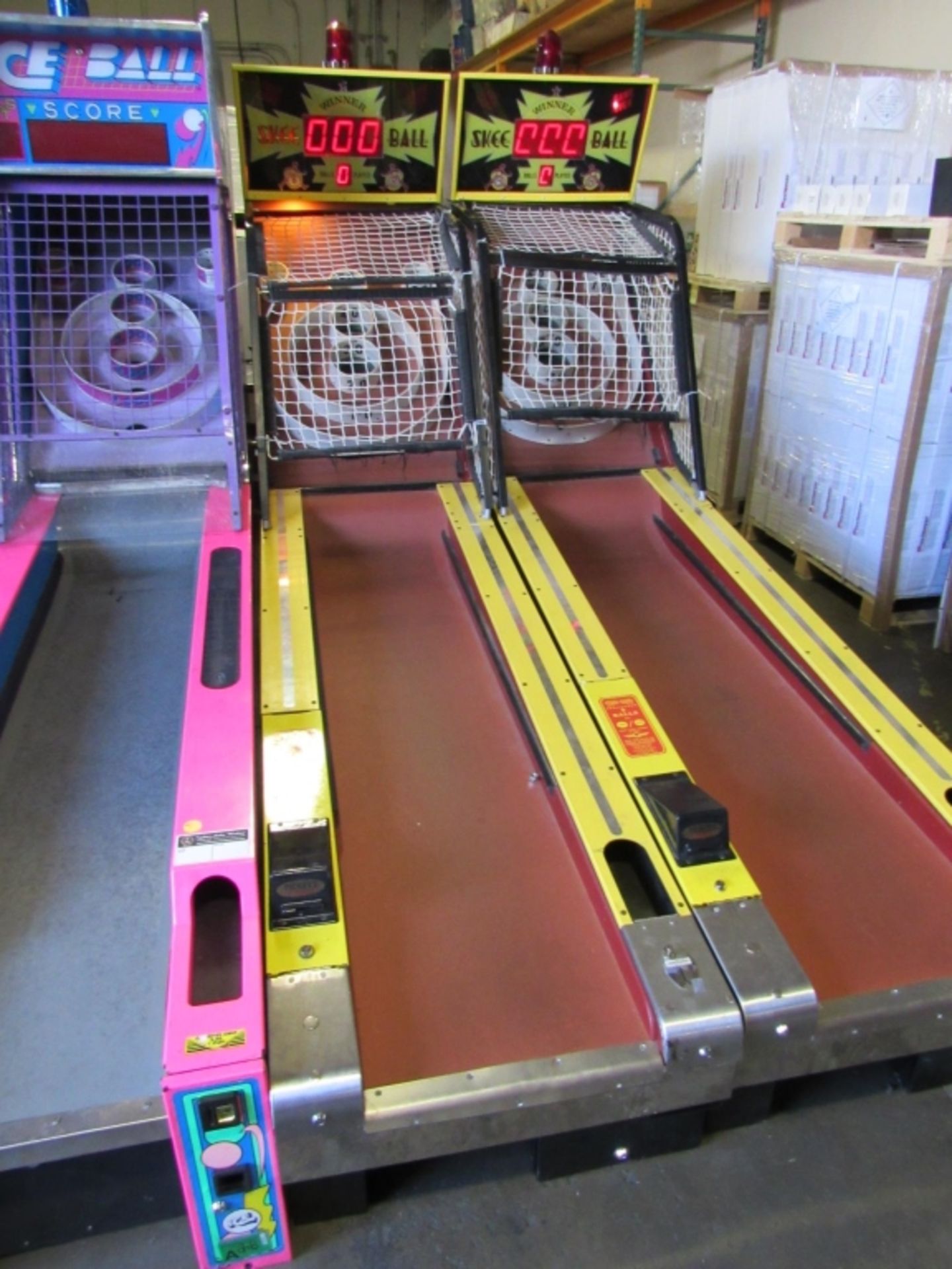 SKEEBALL 10' ORIGINAL ALLEY ROLLER REDEMPTION