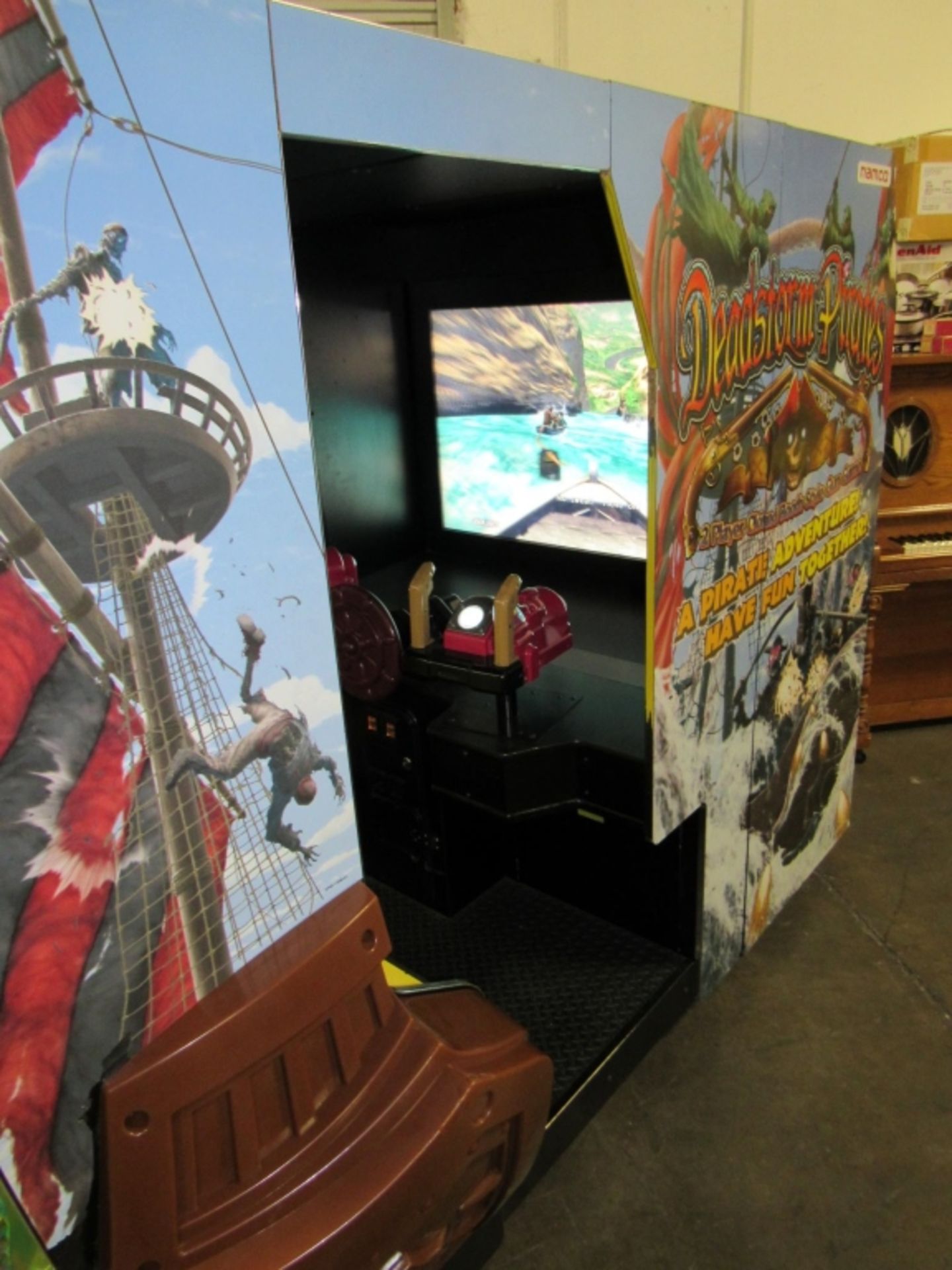 DEADSTORM PIRATES DELUXE FIXED GUN ARCADE GAME - Image 6 of 12