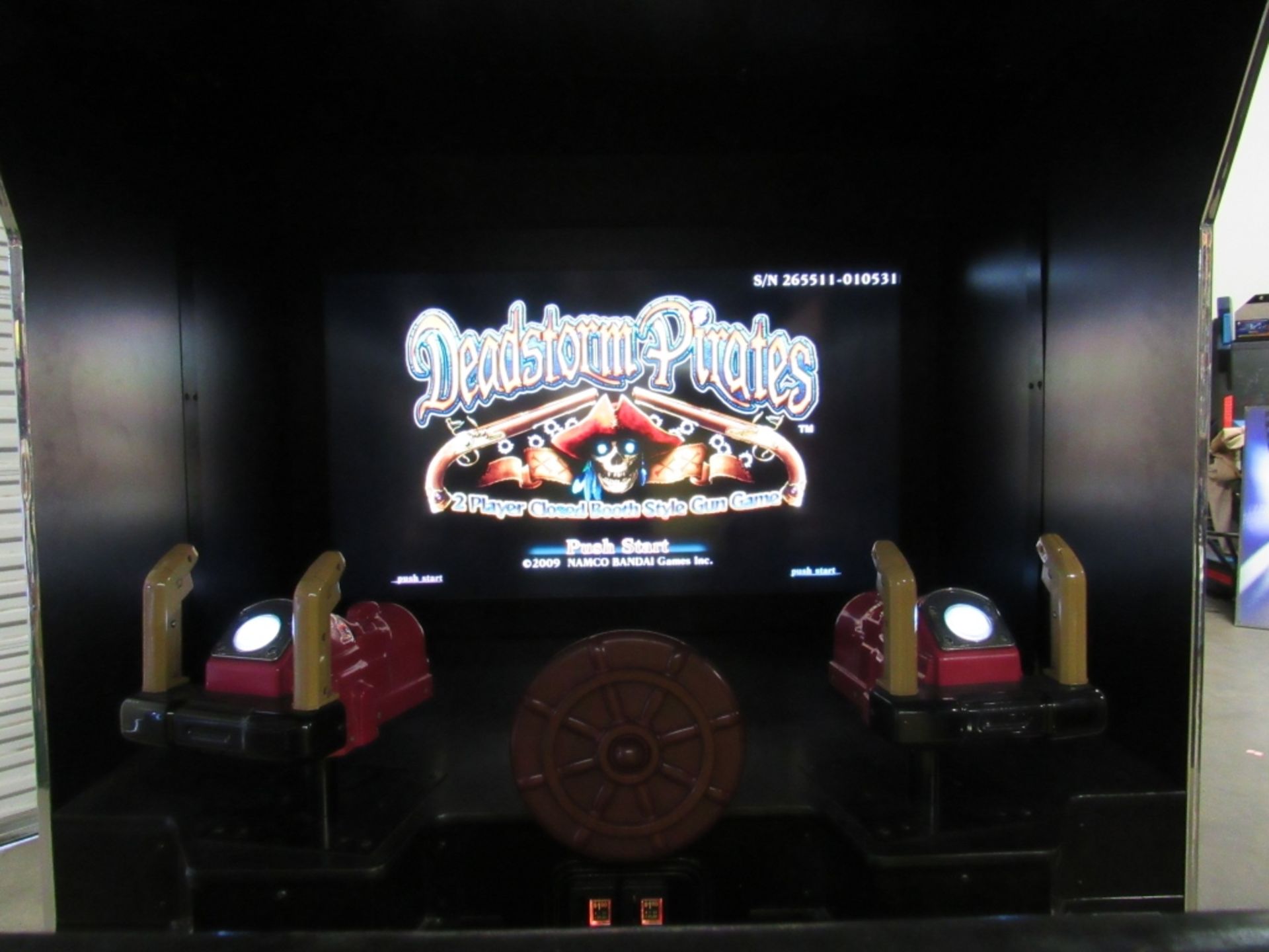 DEADSTORM PIRATES DELUXE FIXED GUN ARCADE GAME - Image 10 of 12