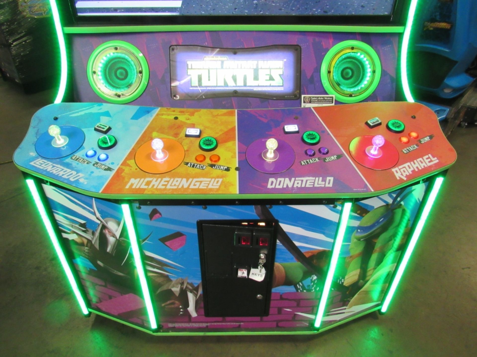 TEENAGE MUTANT NINJA TURTLES ARCADE BRAND NEW!! - Image 5 of 9