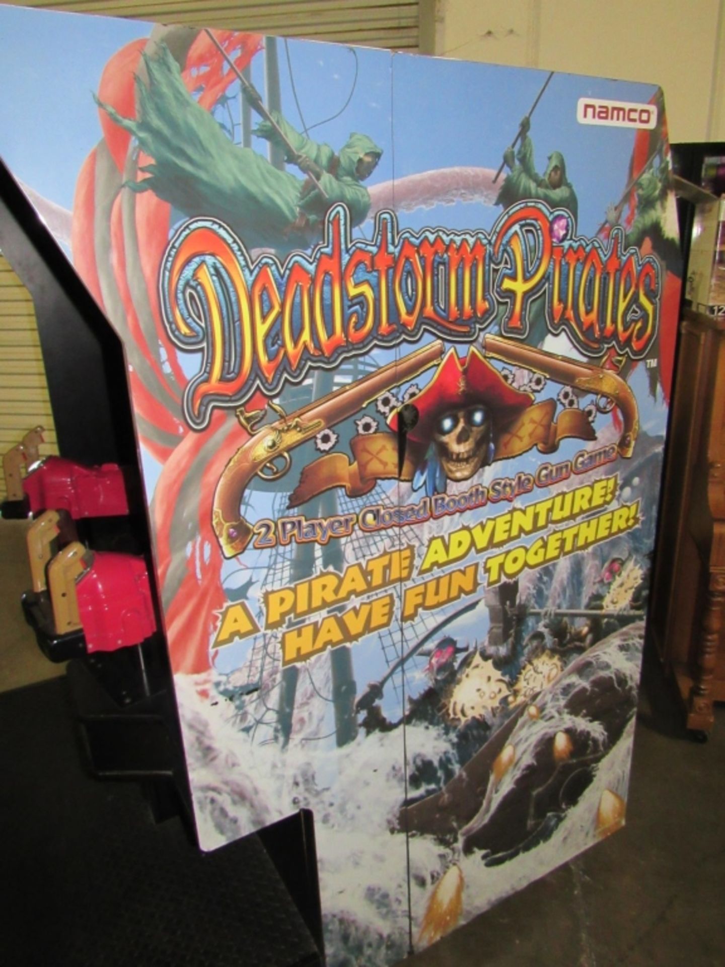 DEADSTORM PIRATES DELUXE FIXED GUN ARCADE GAME - Image 5 of 12