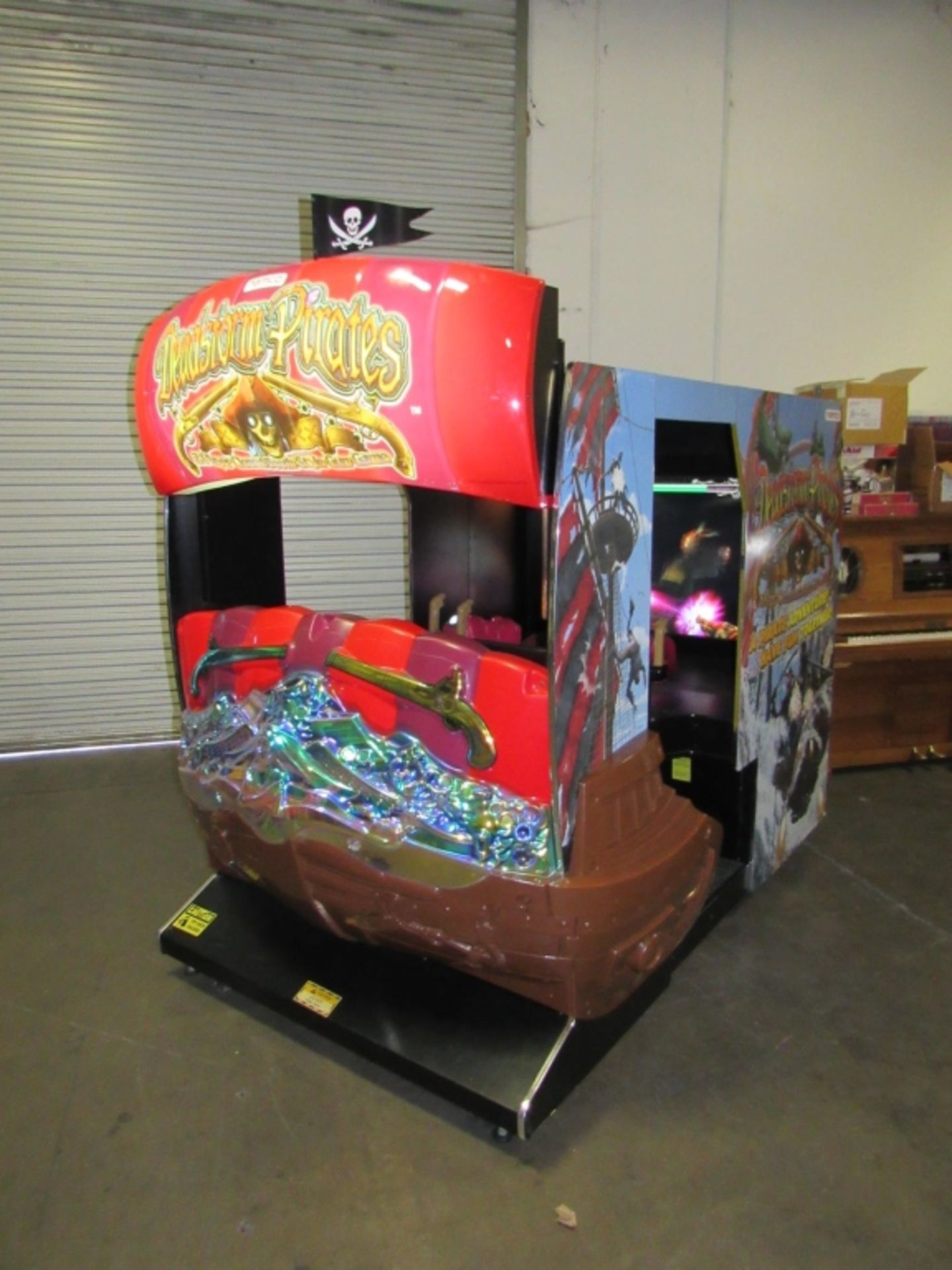 DEADSTORM PIRATES DELUXE FIXED GUN ARCADE GAME