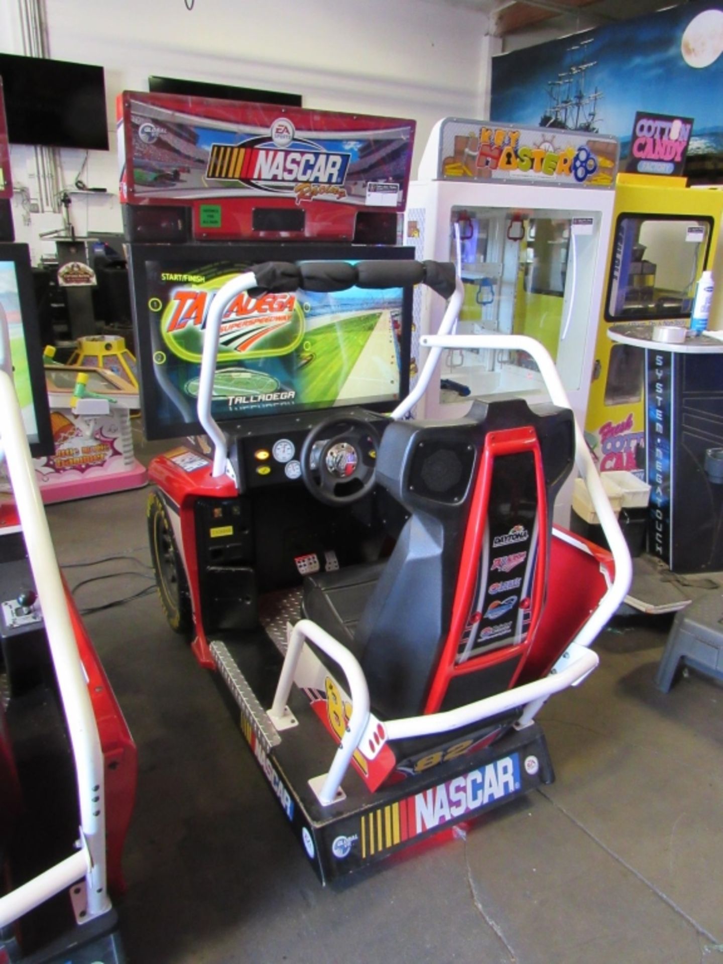 NASCAR RACING DELUXE 42" LCD ARCADE GAME GLOBAL #2 - Image 2 of 5