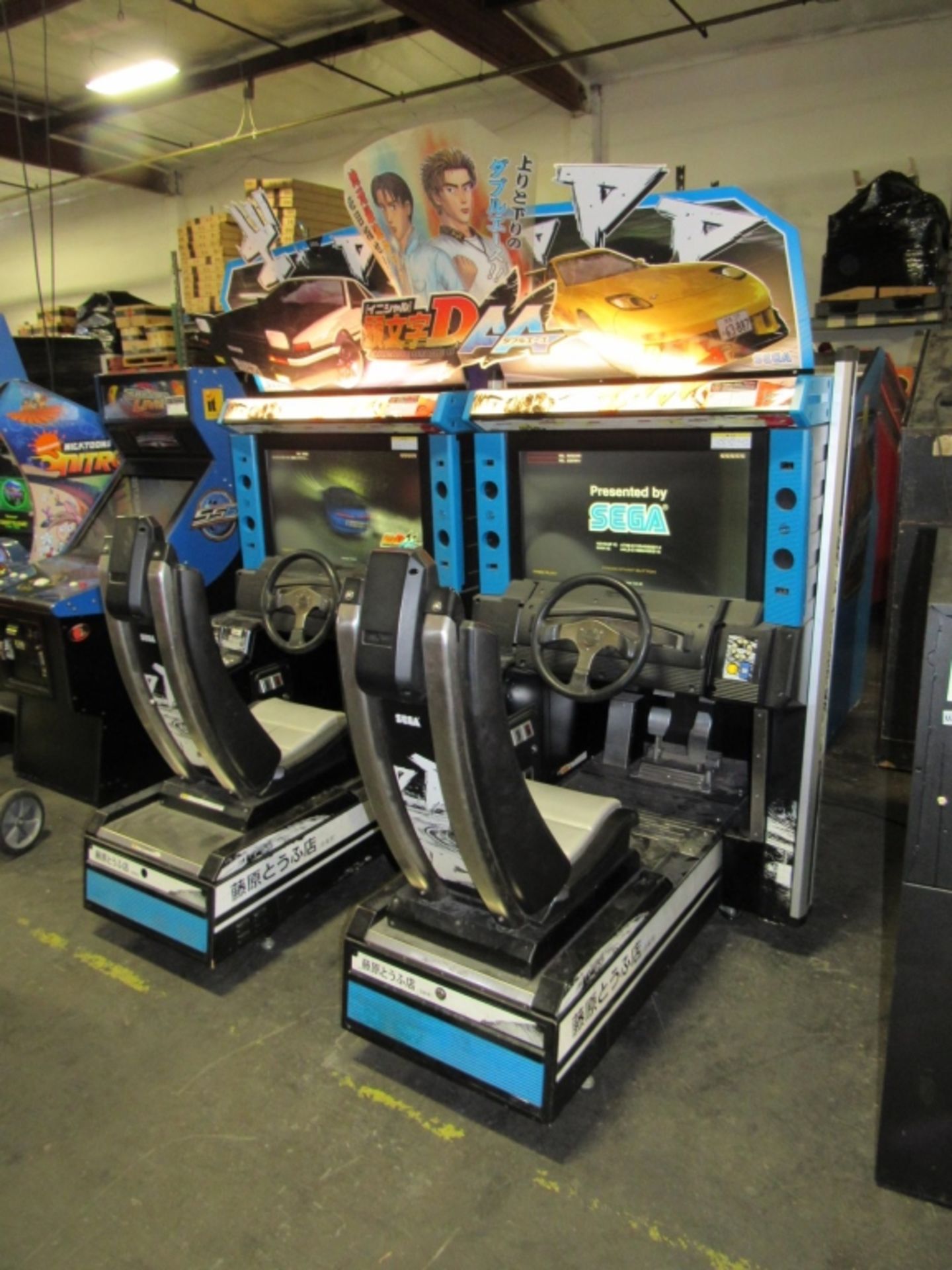 INITIAL D6 DRIVER RACING ARCADE GAME SEGA #1 - Image 5 of 5