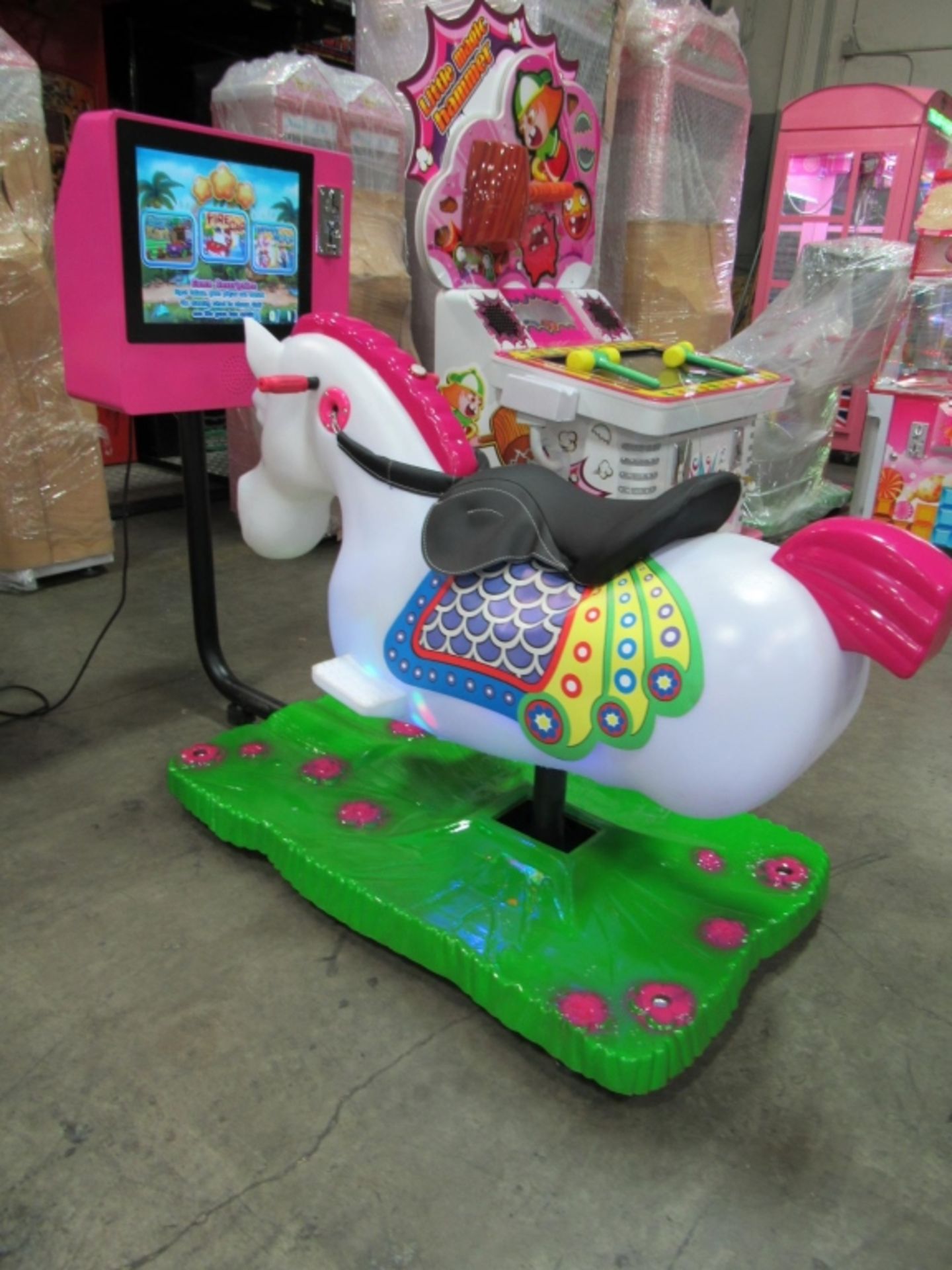 GLOWING PONY LCD KIDDIE RIDE BRAND NEW - Image 2 of 4