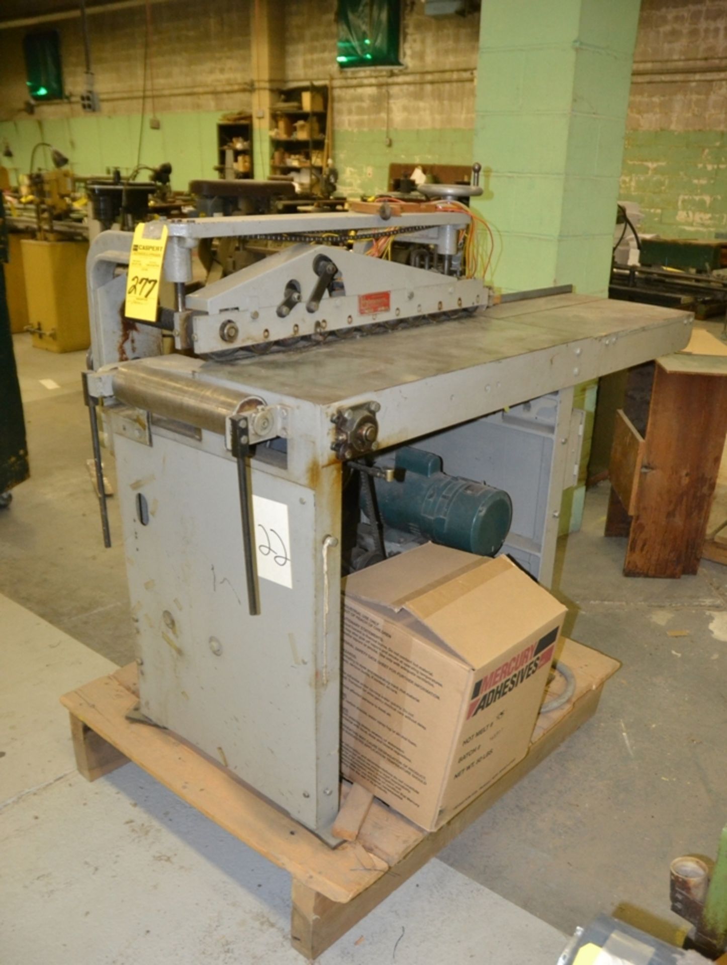 Brackett Tabing Machine with Tape