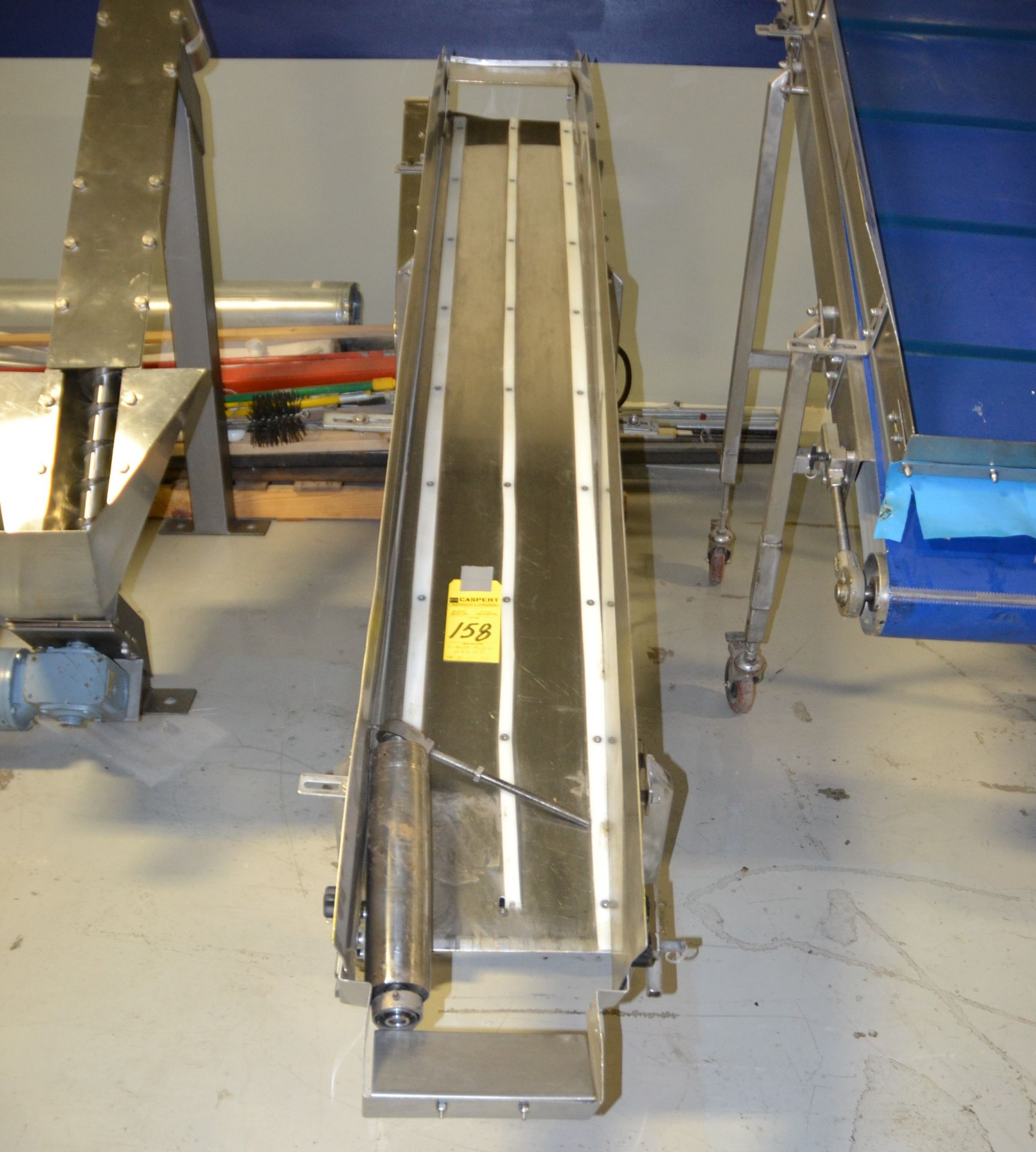 NEDCO INCLINE CONVEYOR 13" X 96"