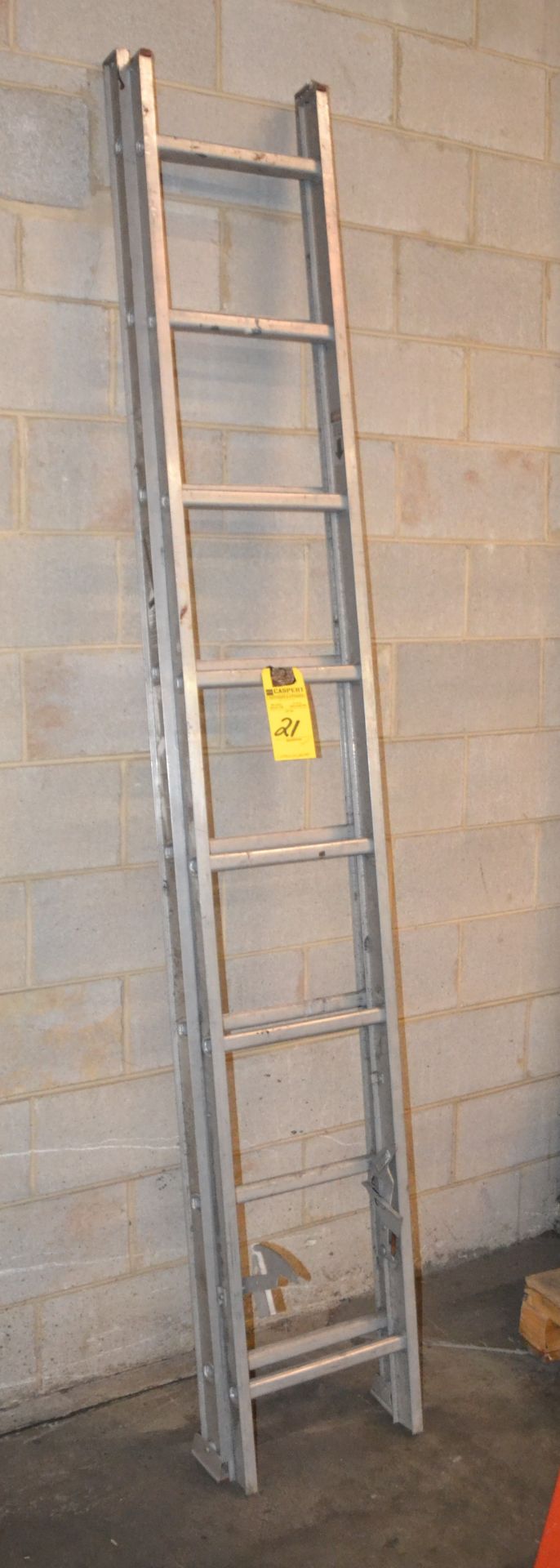 16' EXTENSION ALUMINUM LADDER