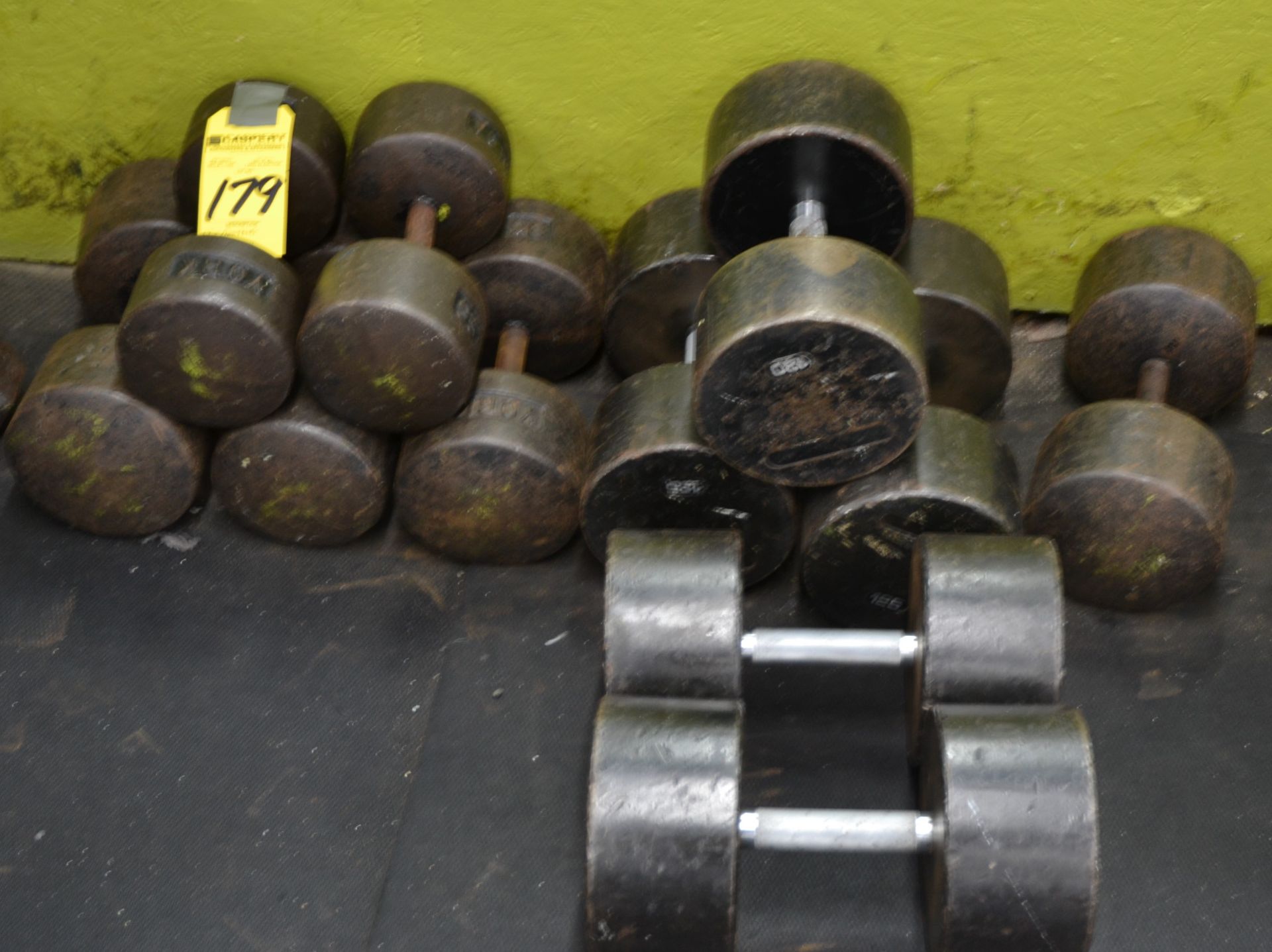 STEEL DUMBBELLS 65-125 LBS