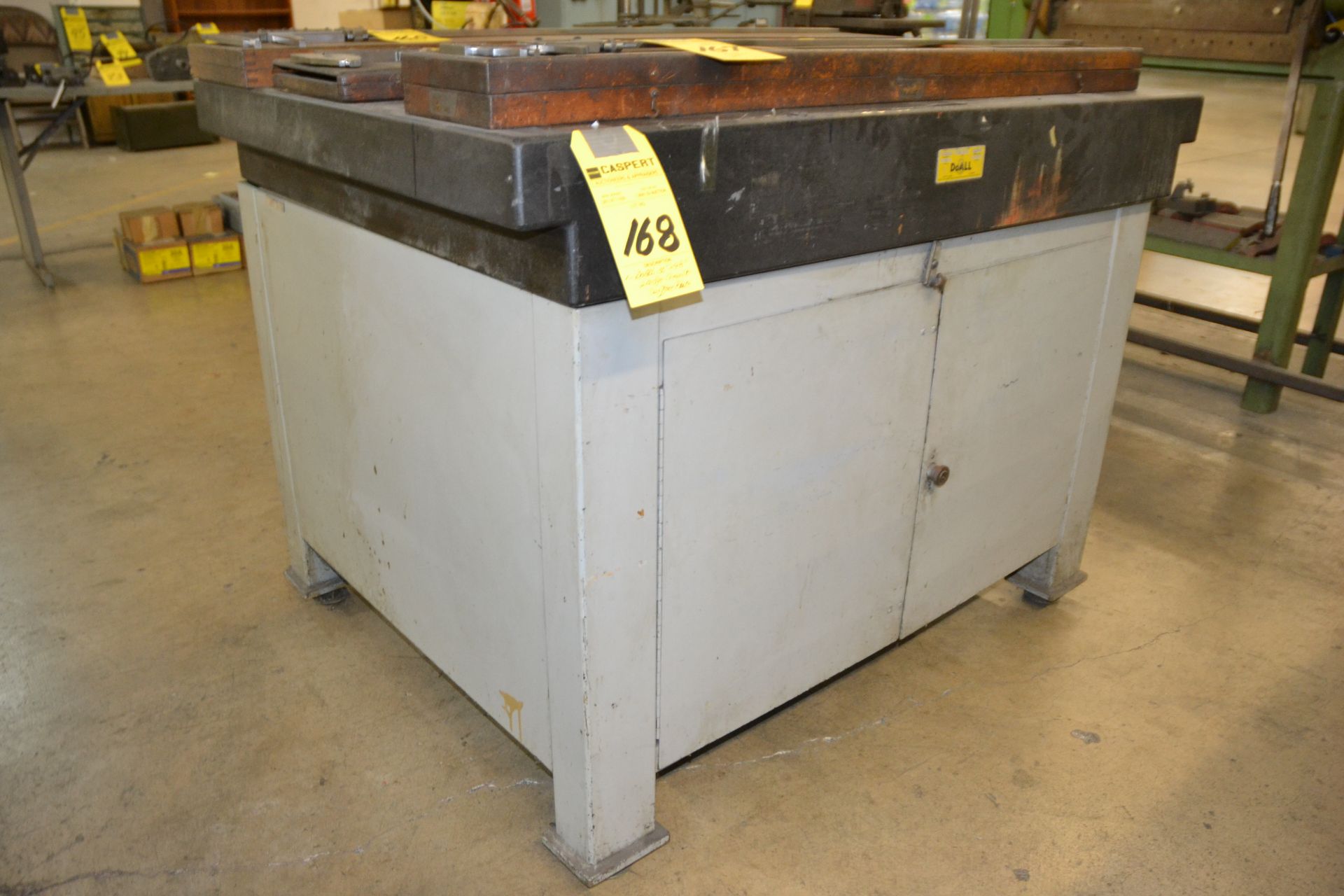 DOALL 36" X 48" PLATE WITH CABINET