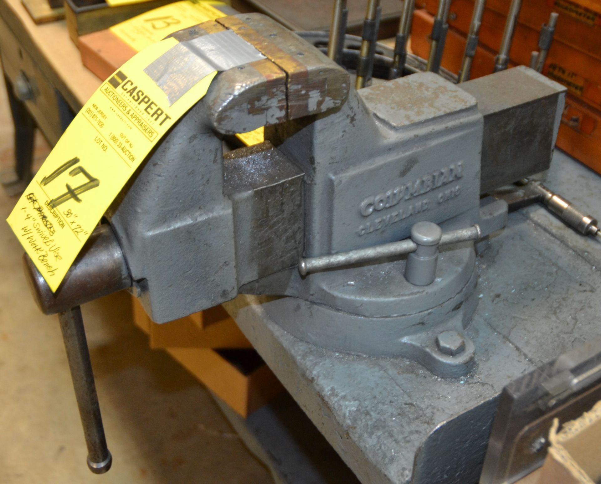 4" SWIVEL VISE WITH BENCH