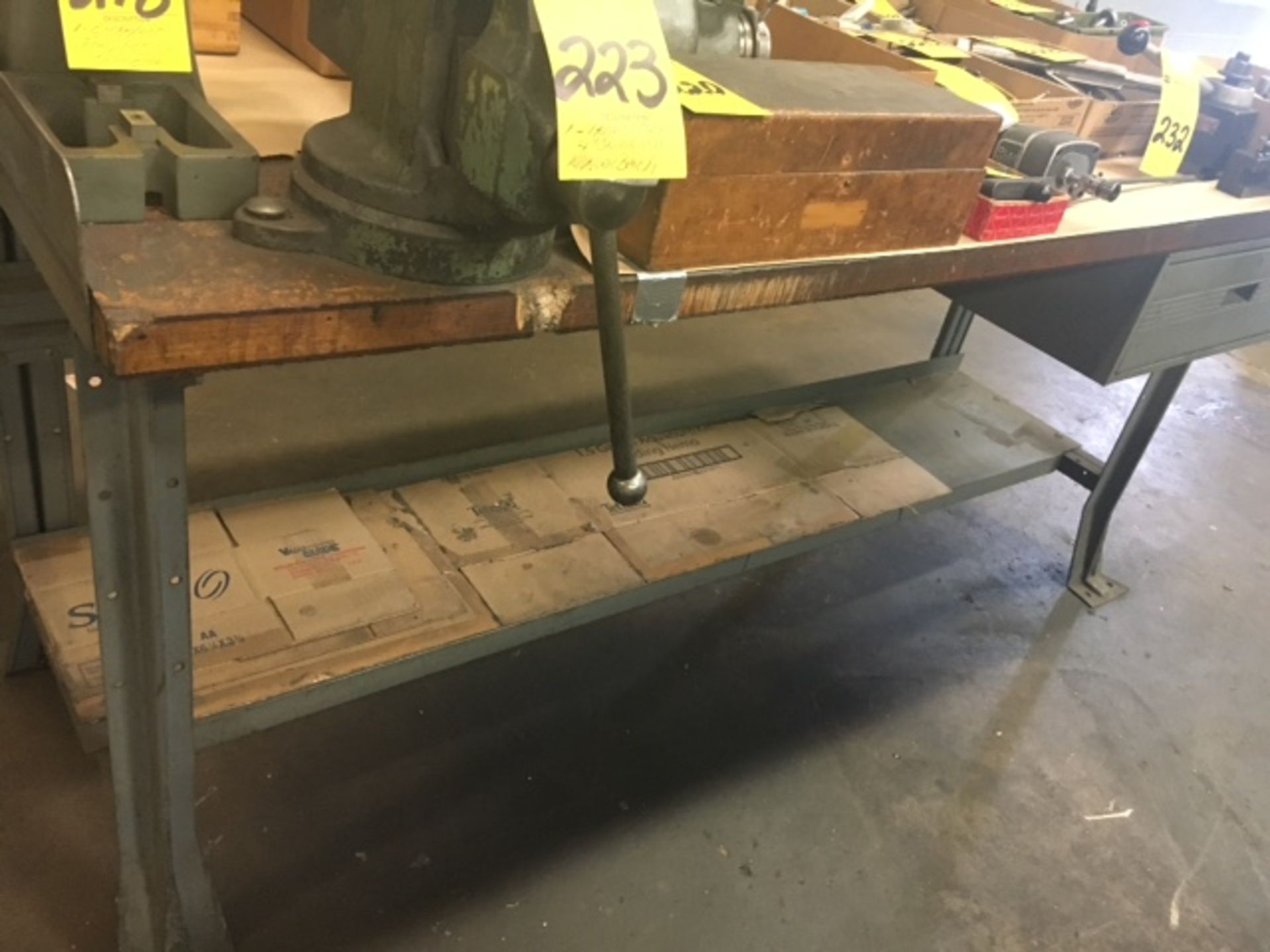 4" VISE WITH BENCH