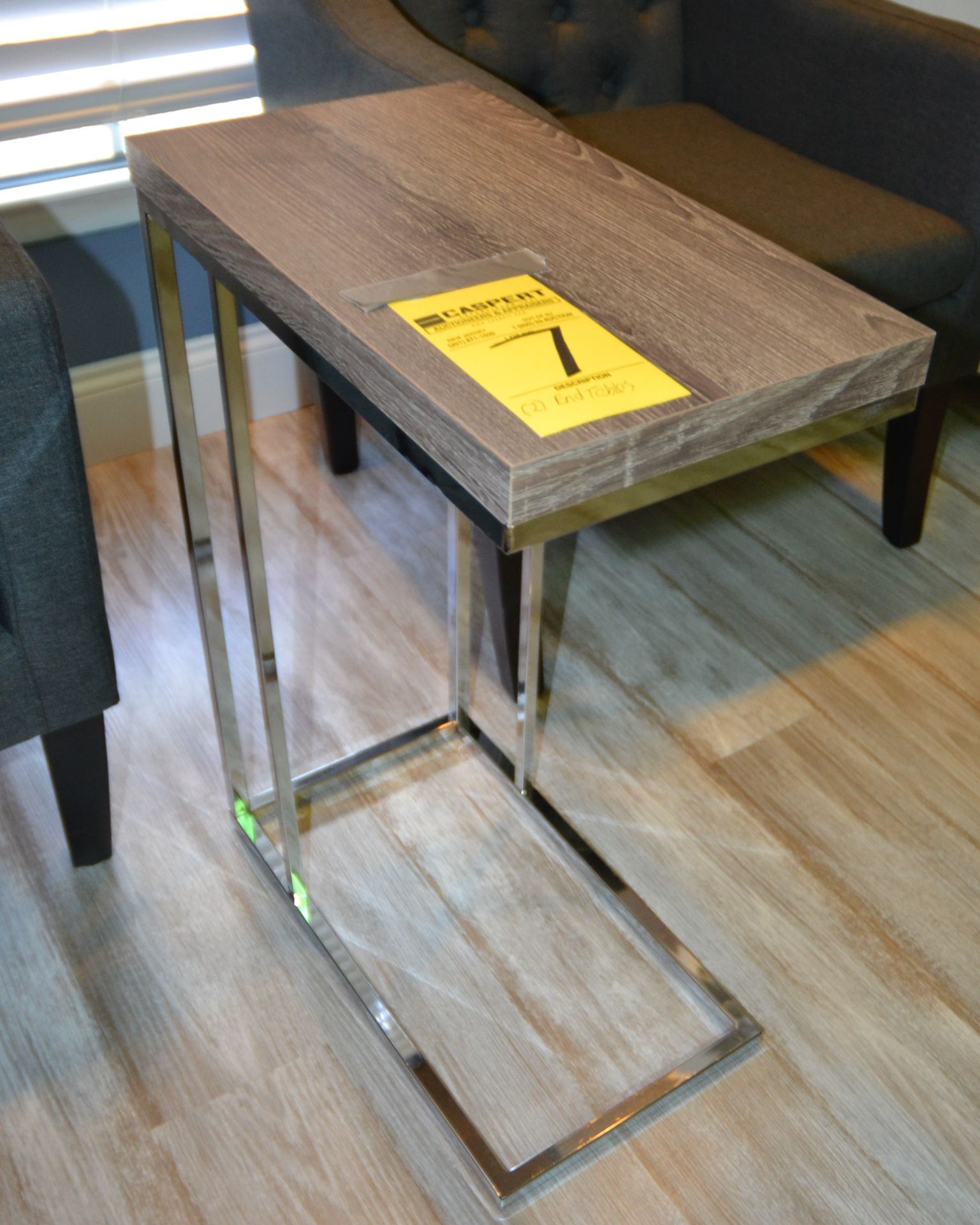 ASSORTED END TABLES