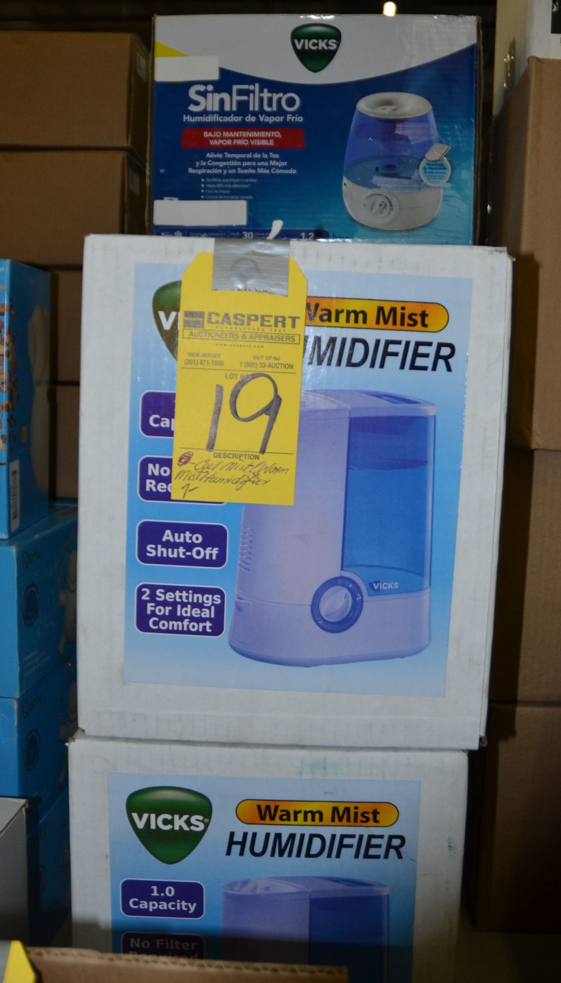 COOL MIST/WARM MIST HUMIDIFIER