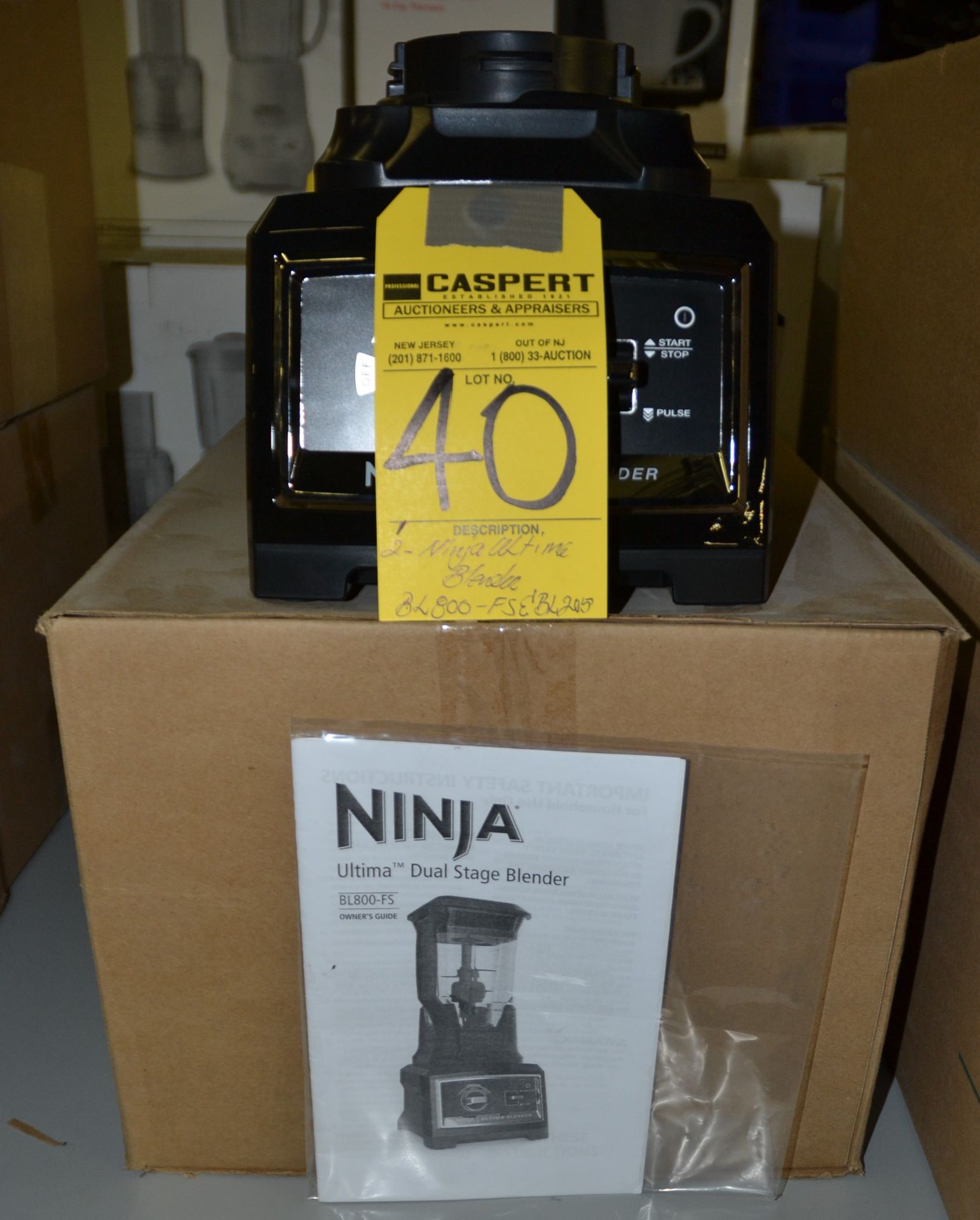 NINJA ULTIMA BLENDER BL800-FS & BL205