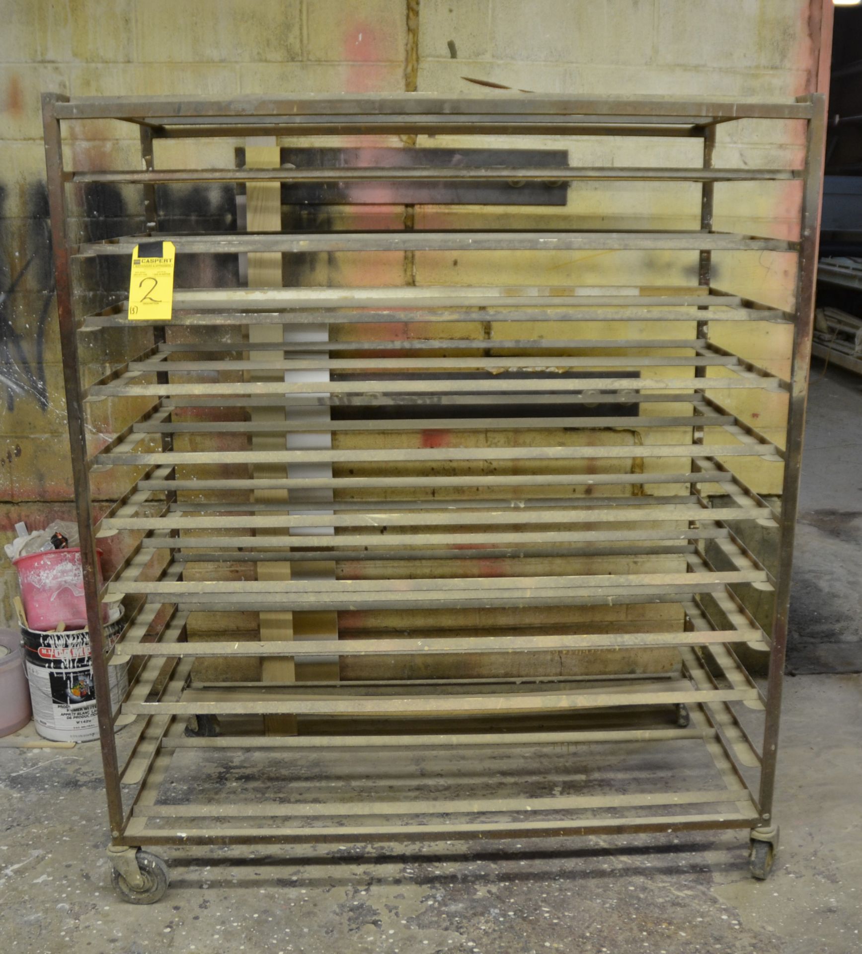 ROLLING DRYING RACKS, 31" X 56"